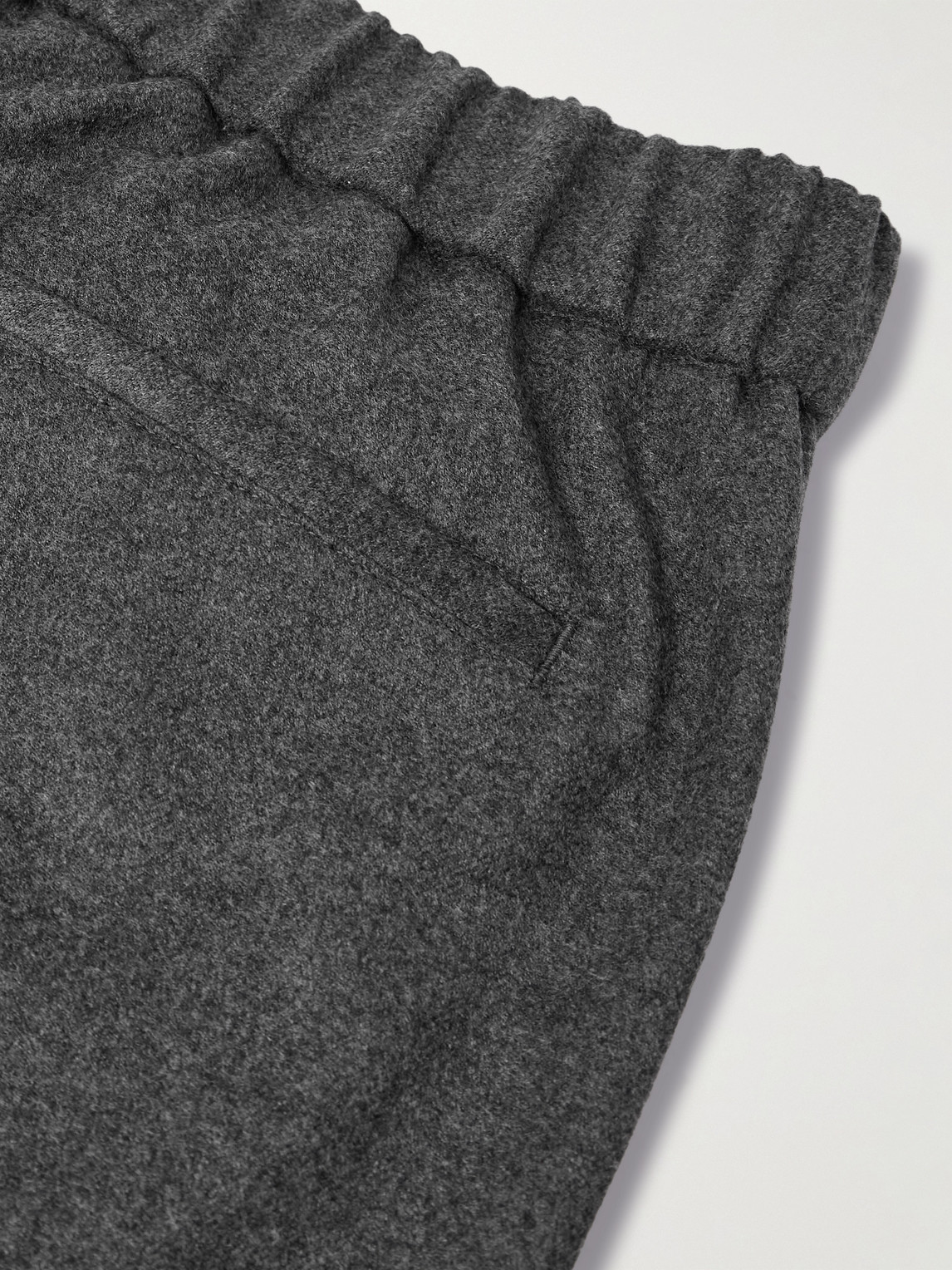 Loro Piana Leisure City Slim-fit Virgin Wool And Cashmere-blend Trousers