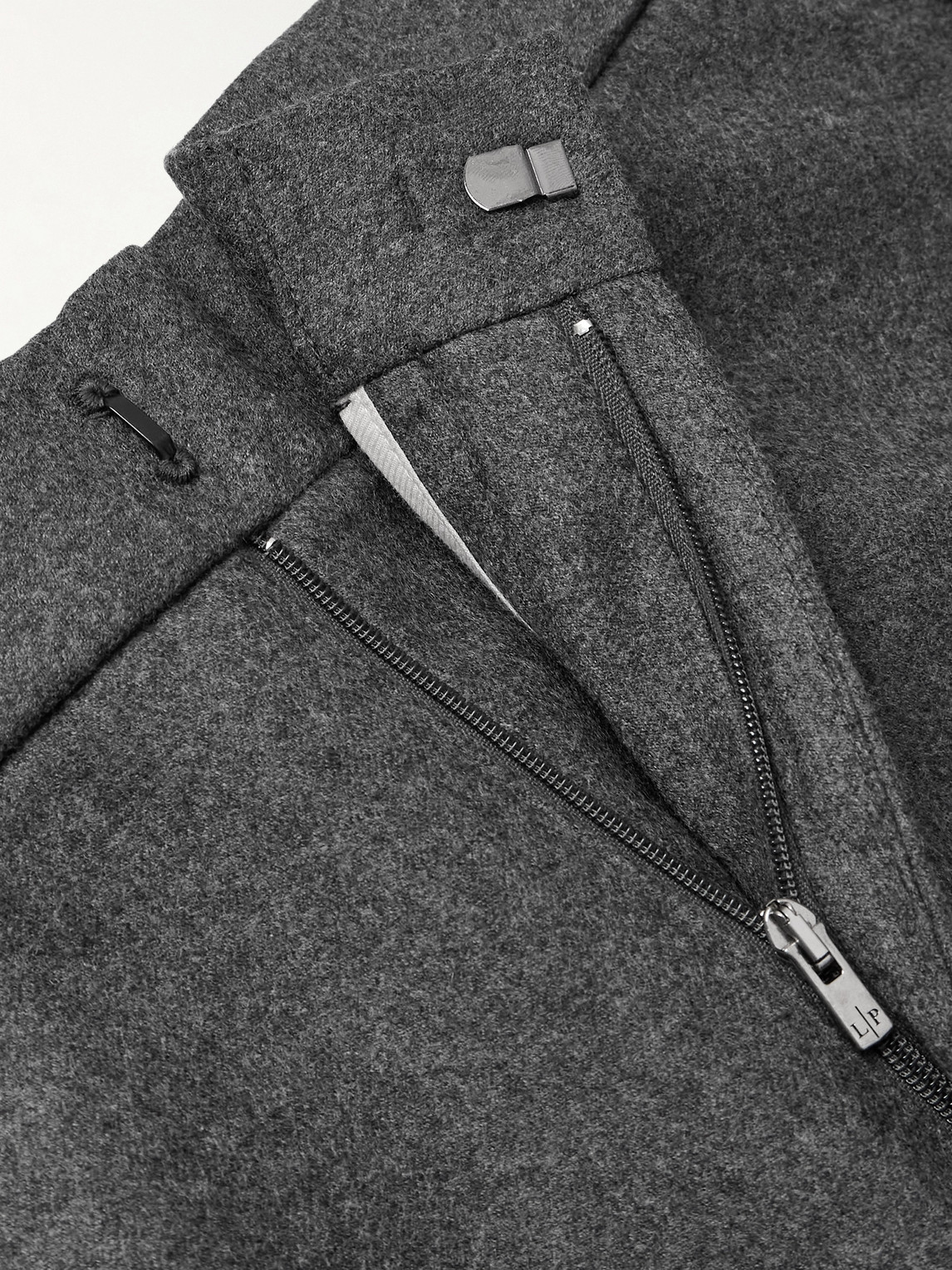 Loro Piana Leisure City Slim-fit Virgin Wool And Cashmere-blend Trousers