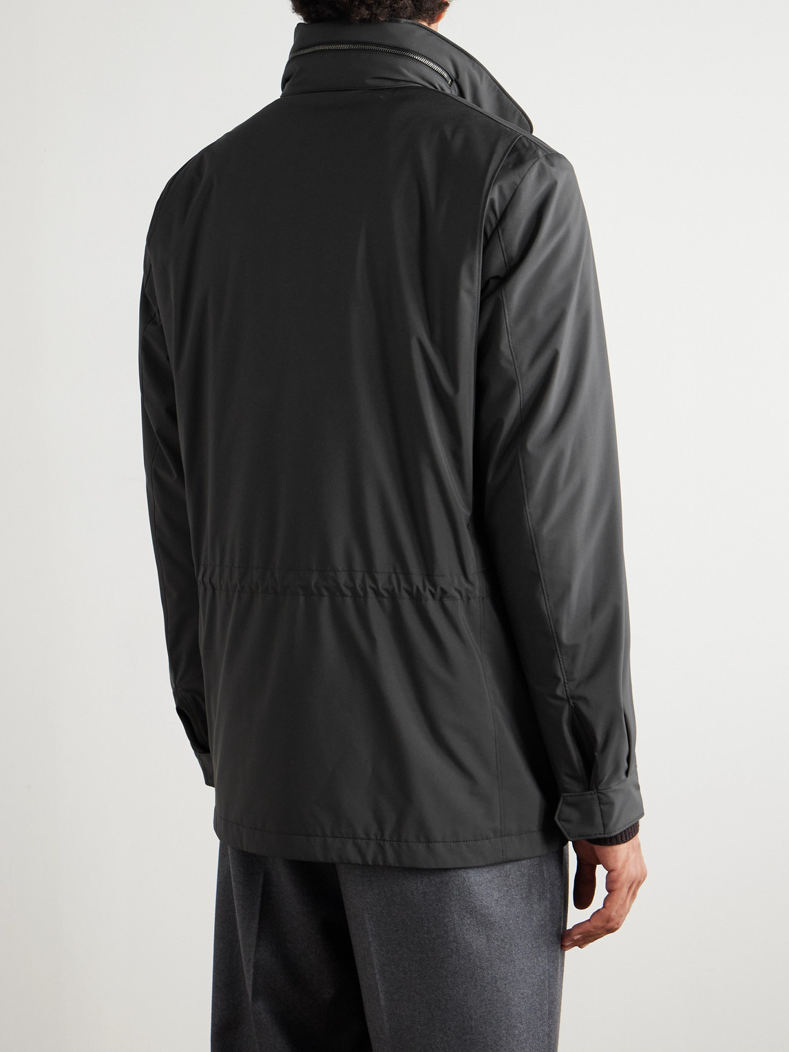 Loro Piana - Traveller Shell Jacket - Men - Black - It 46 