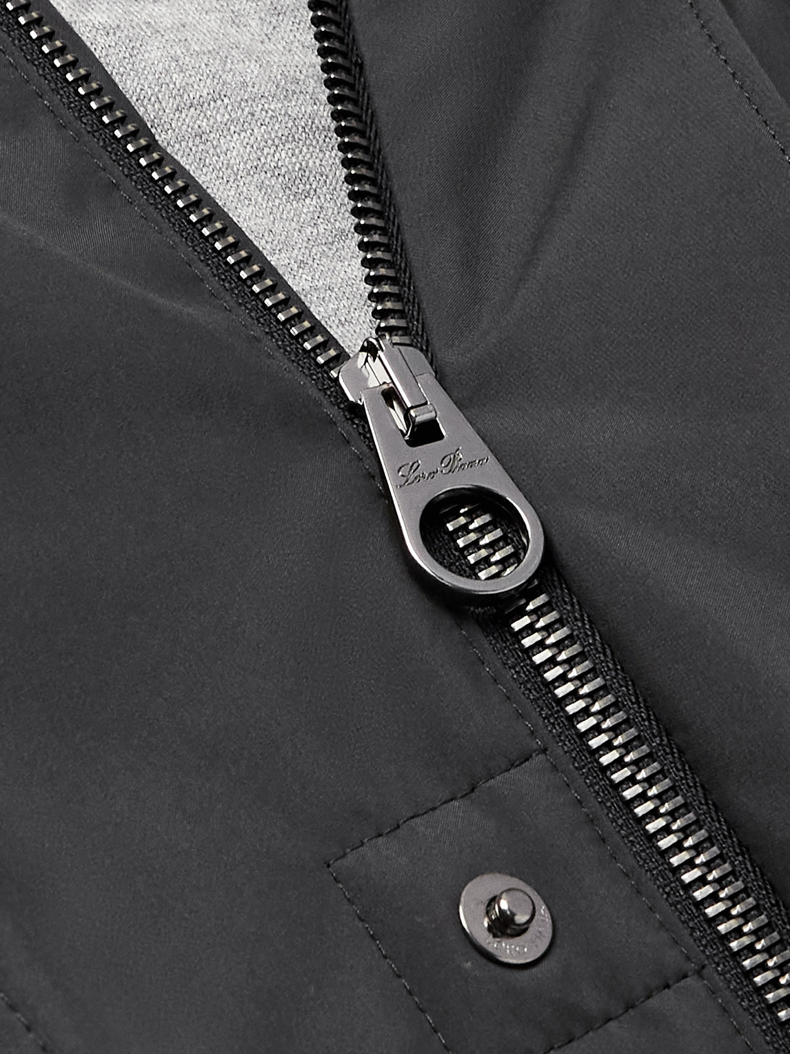 Loro Piana - Traveller Shell Jacket - Men - Black - It 46 