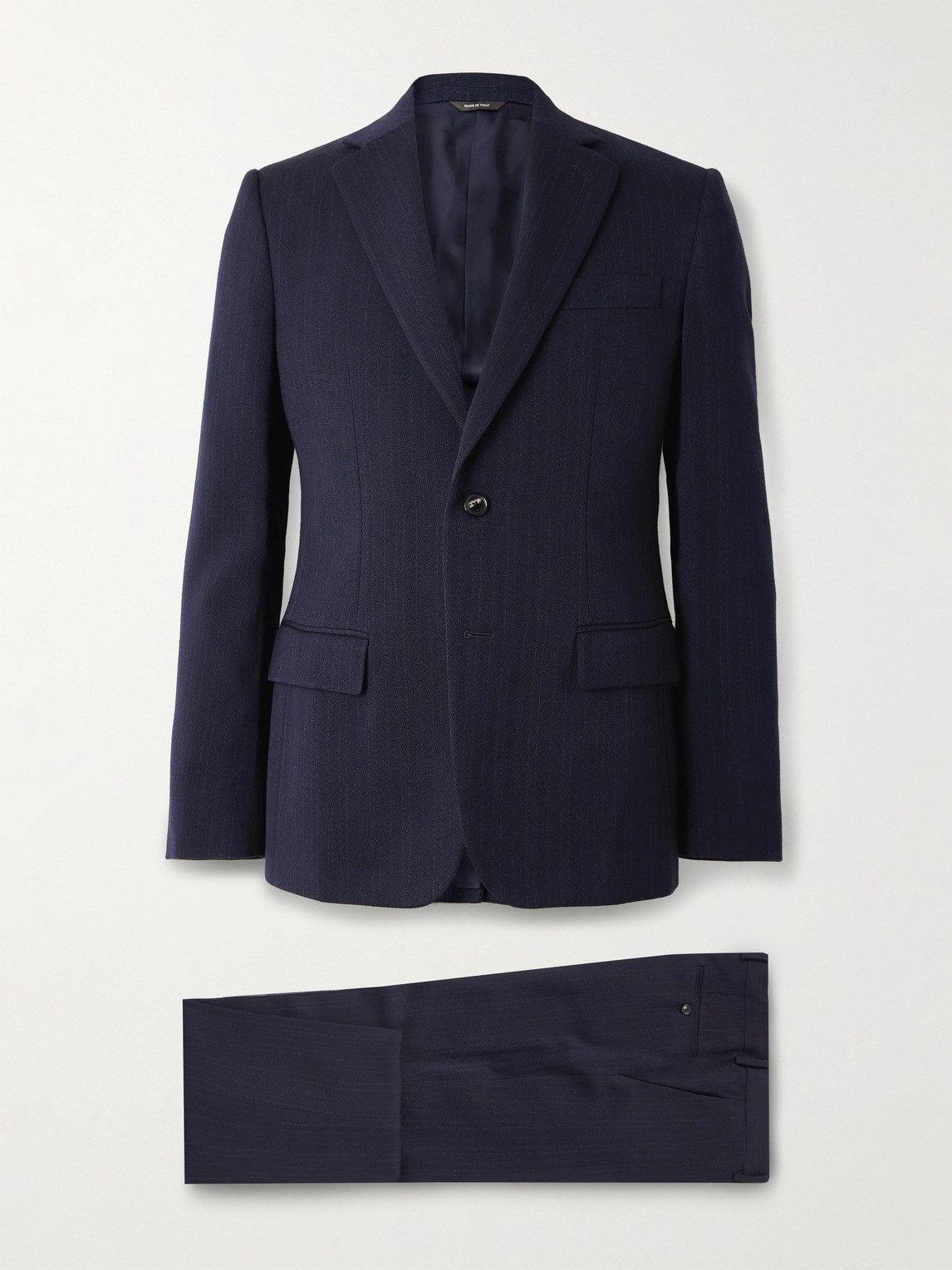 Loro Piana International Pinstriped Virgin Wool Suit - Men