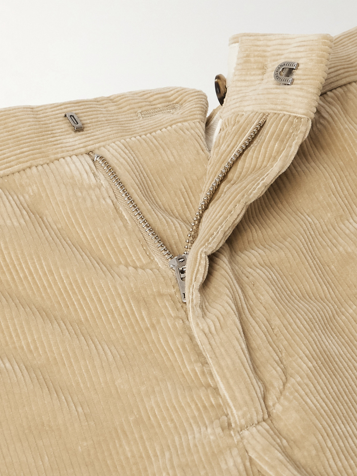 Jarno Hamptons Straight-Leg Cotton-Corduroy Trousers