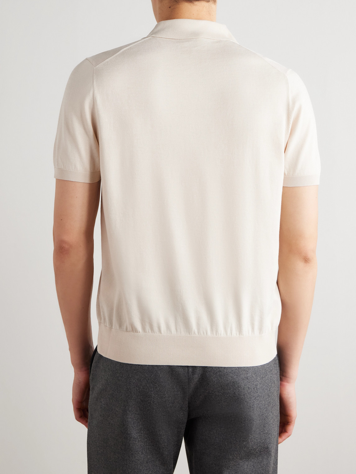 Loro Piana Wish® Wool Polo Shirt