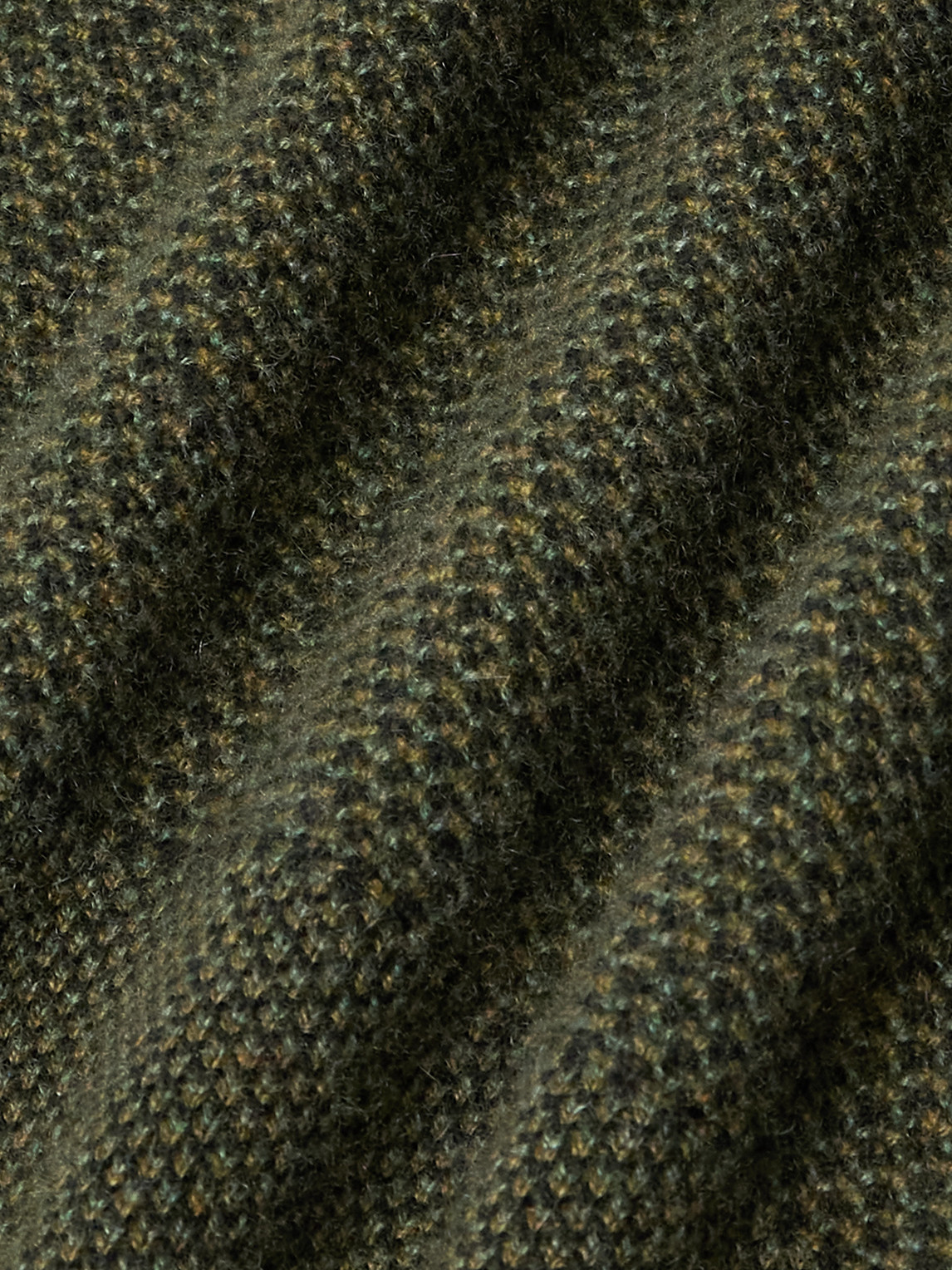 Loro Piana Varallo Honeycomb-knit Baby Cashmere Sweater In Green