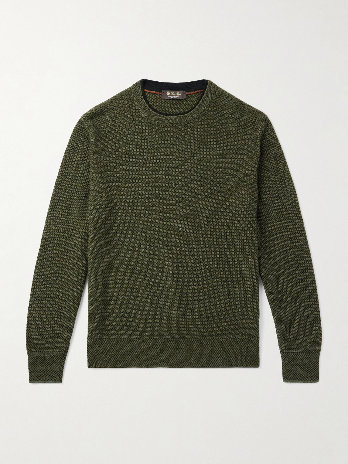 Loro Piana Varallo Honeycomb-Knit Baby Cashmere Sweater - Men