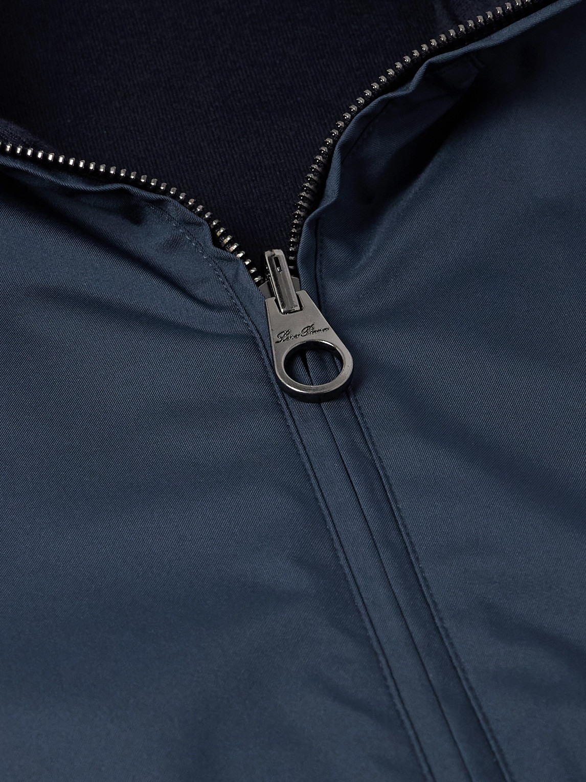 Loro Piana Reversible Windmate® Storm System® Nylon And Cashmere Blouson Jacket In Blue