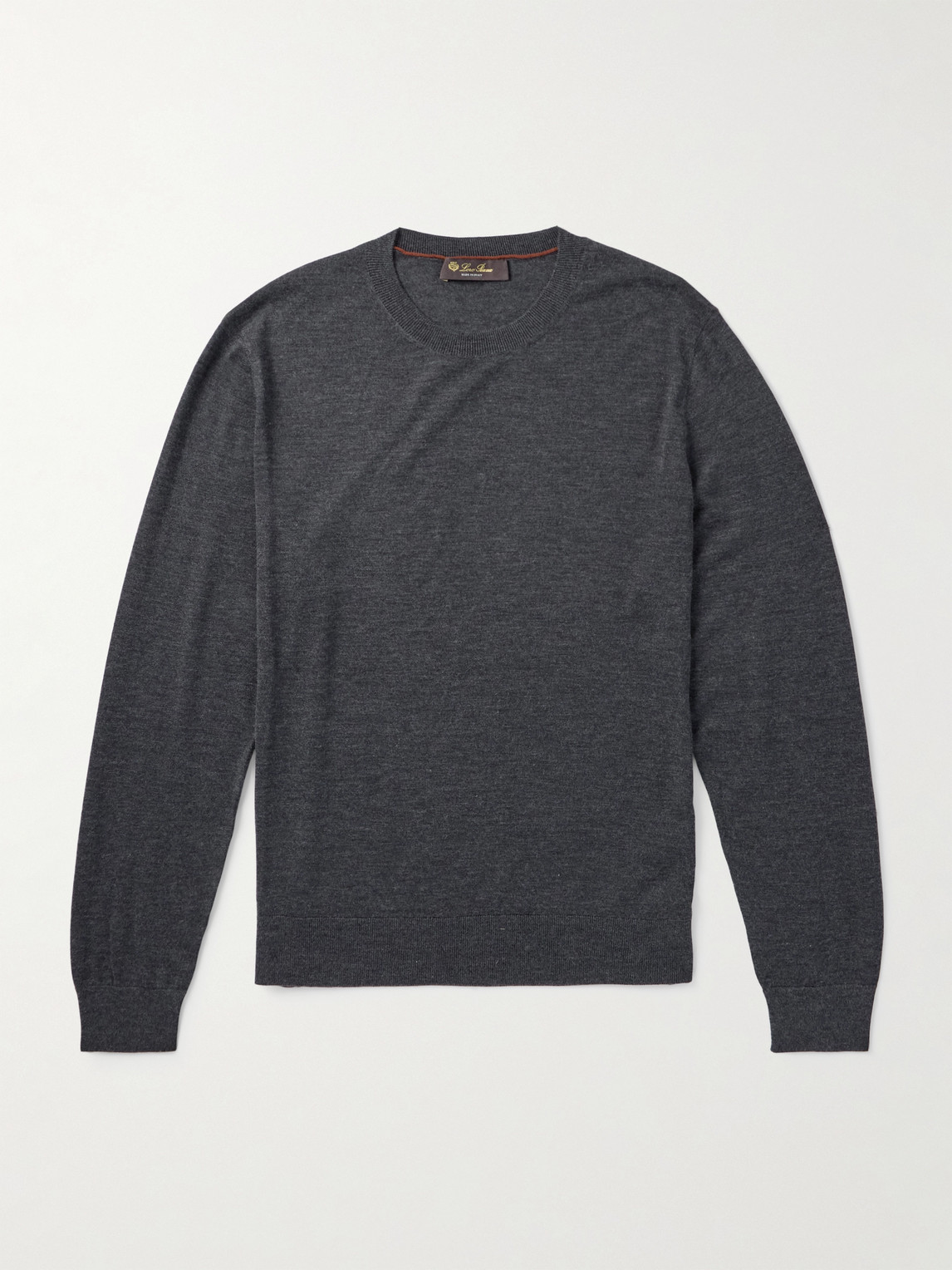 Loro Piana Sottile Slim-Fit Wool, Silk and Cashmere-Blend Sweater - Men