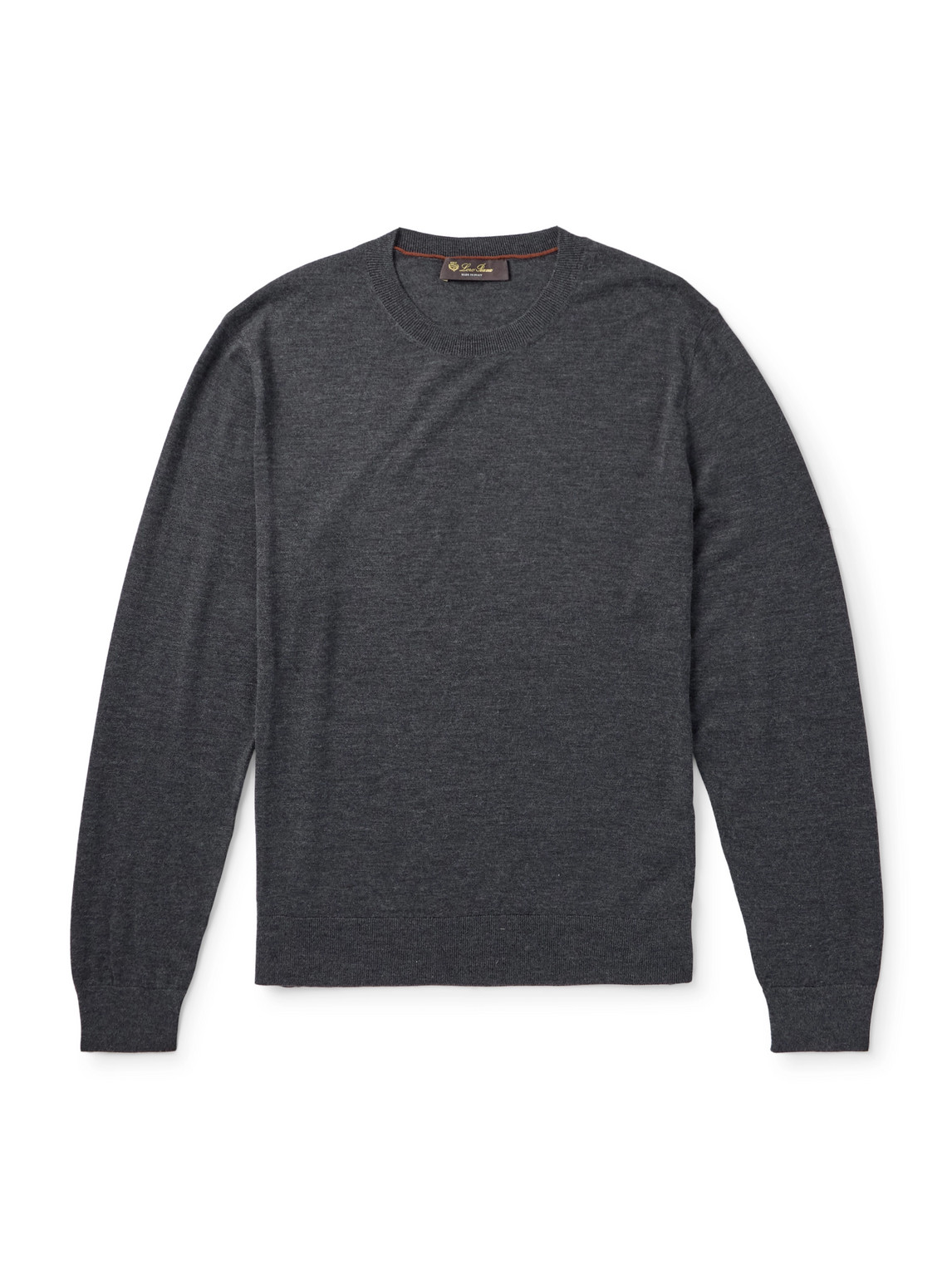 Loro Piana Sottile Slim-fit Wool, Silk And Cashmere-blend Sweater