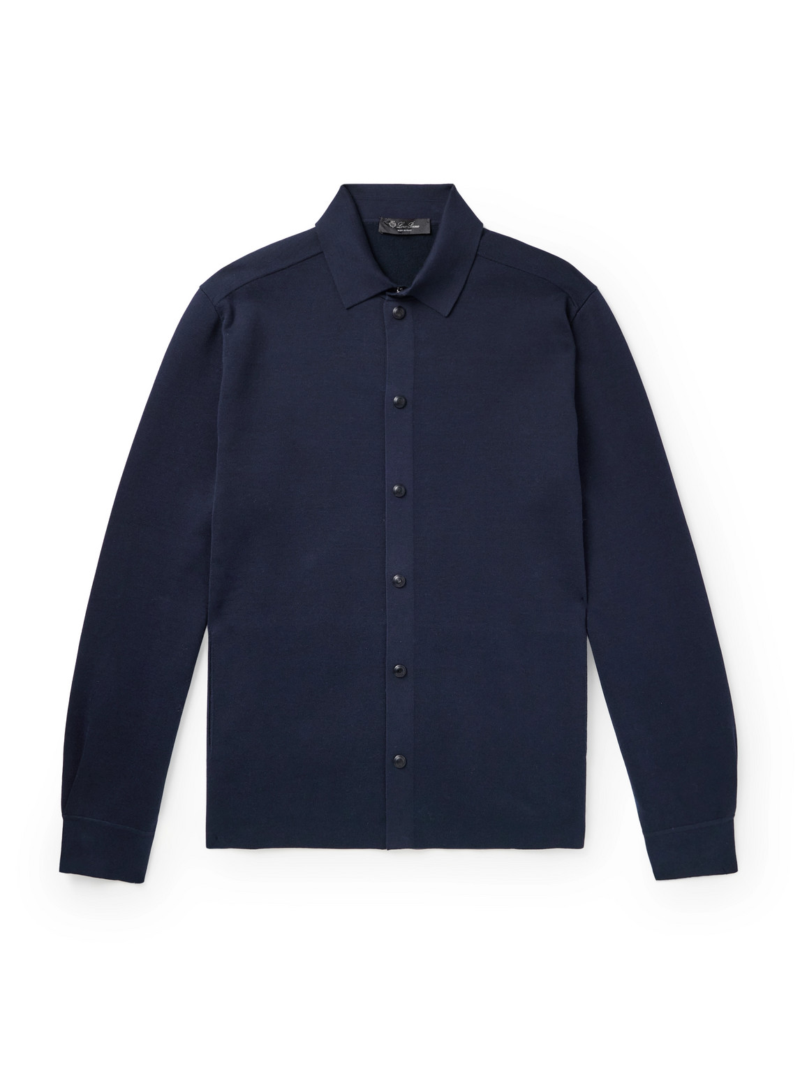 Loro Piana Agapanto Cotton Shirt In Blue