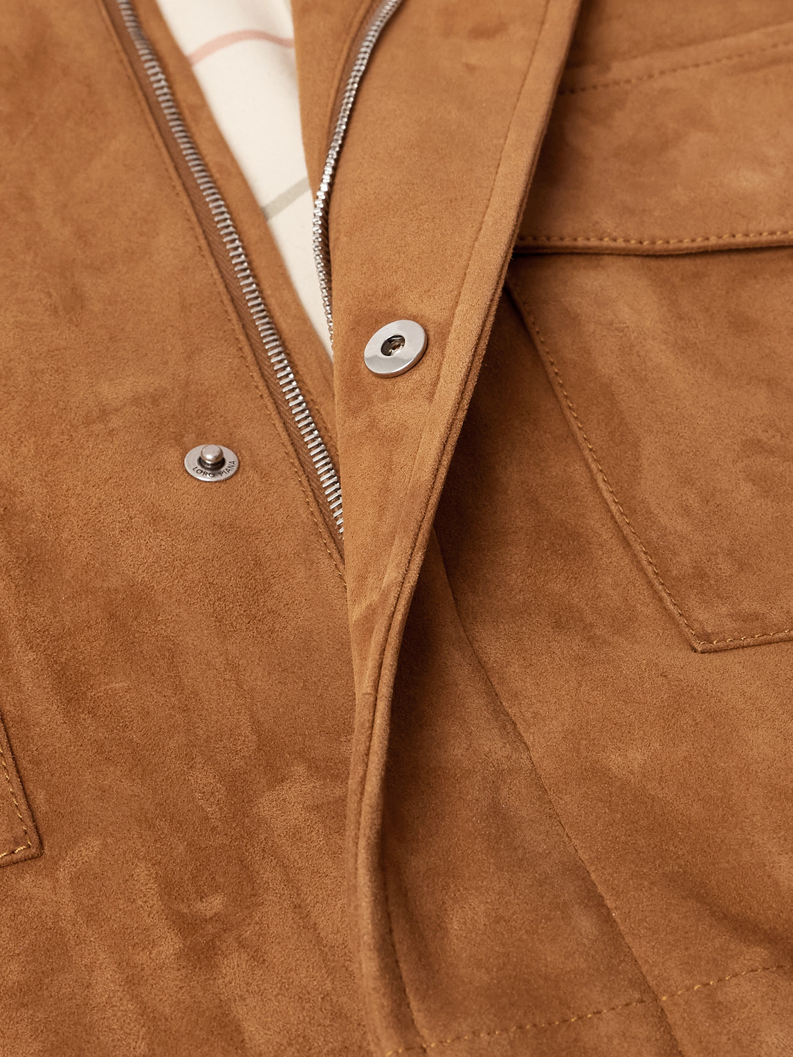 Suede Field Jacket