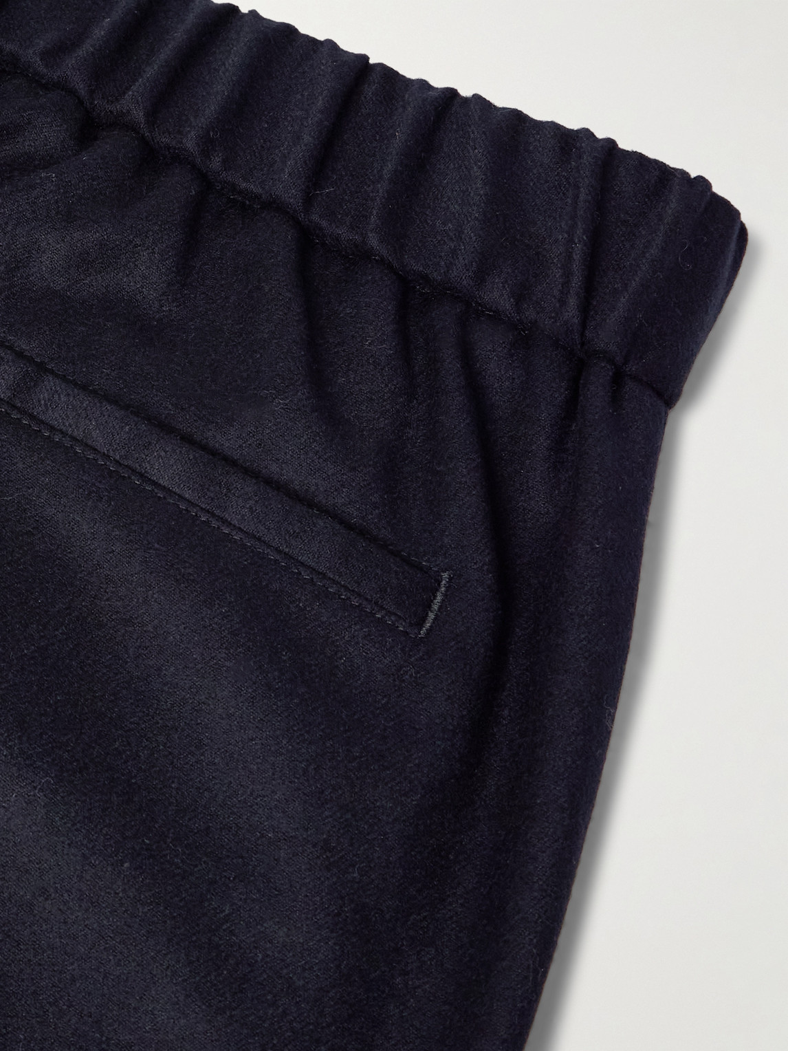 Loro Piana Leisure City Slim-fit Virgin Wool And Cashmere-blend Trousers