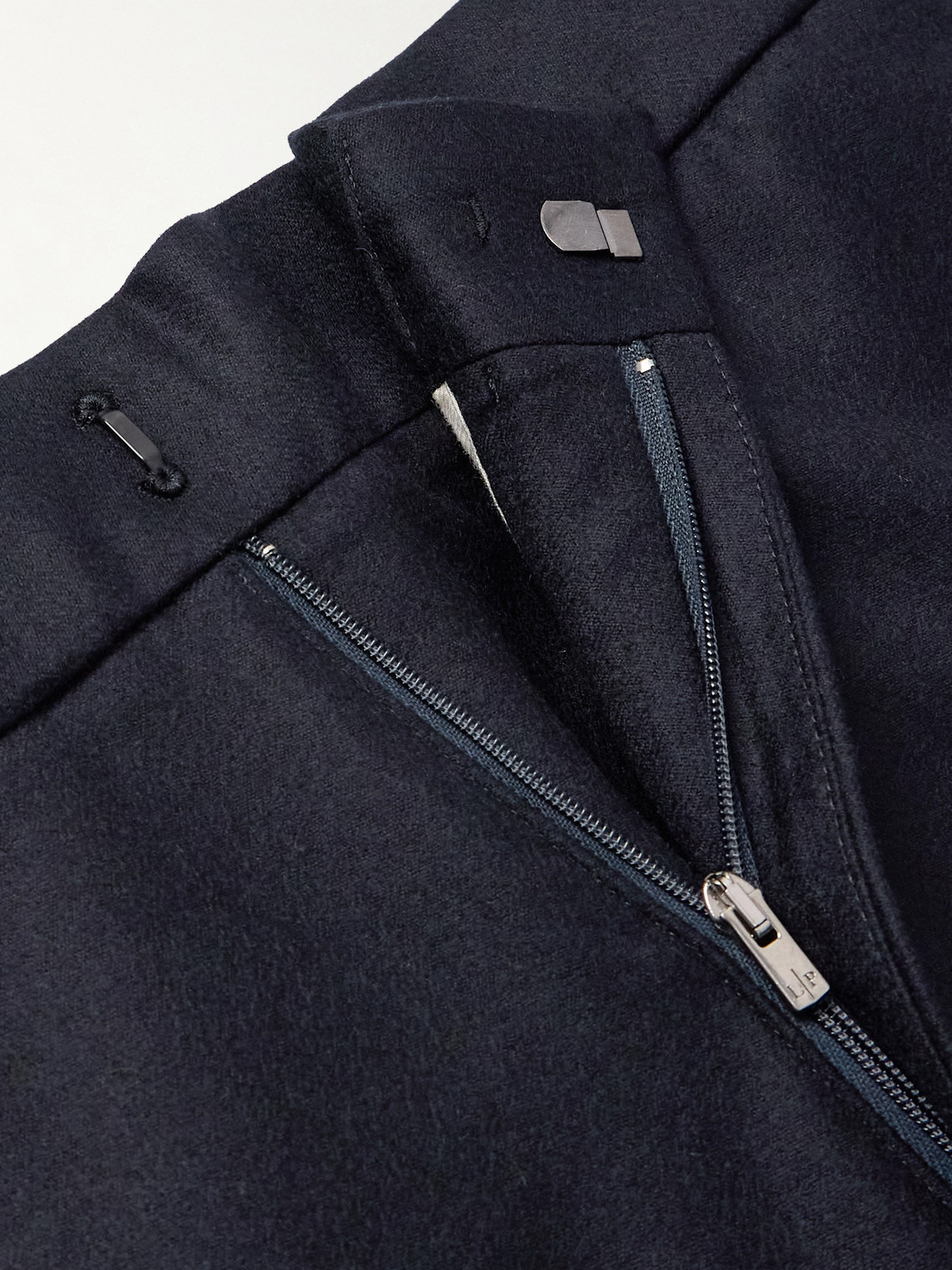 Loro Piana Leisure City Slim-fit Virgin Wool And Cashmere-blend Trousers