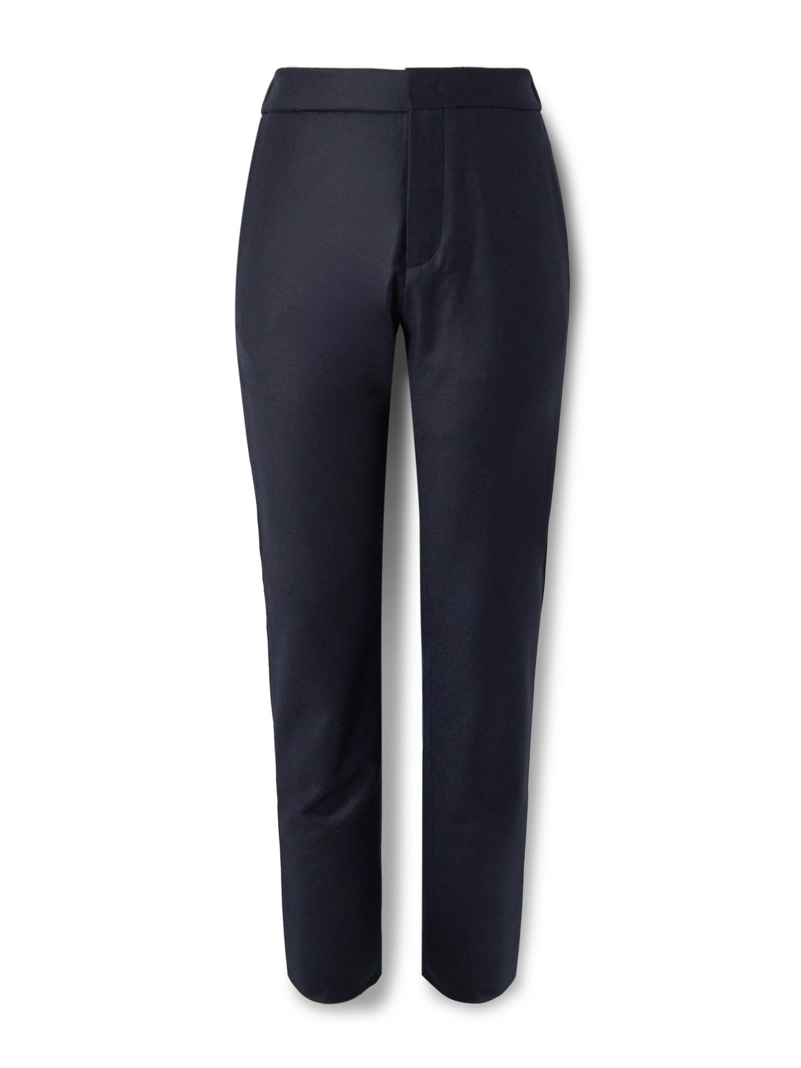 Loro Piana Leisure City Slim-fit Virgin Wool And Cashmere-blend Trousers