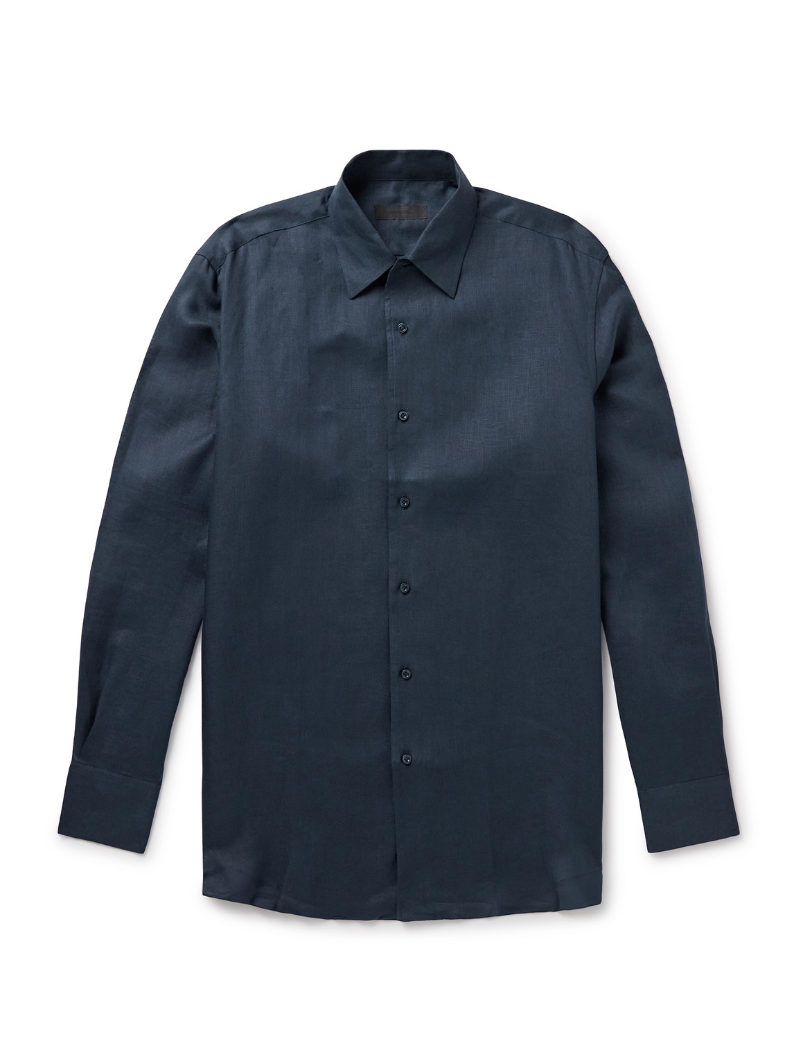 Saman Amel Linen Shirt In Blue