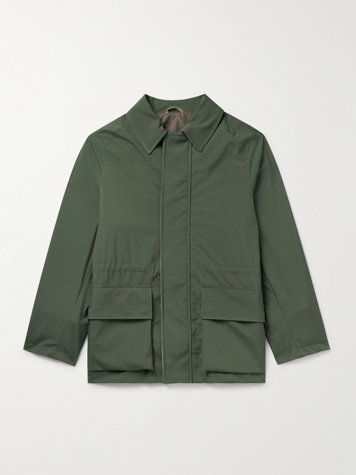 Saman Amel City Nylon Jacket In Green