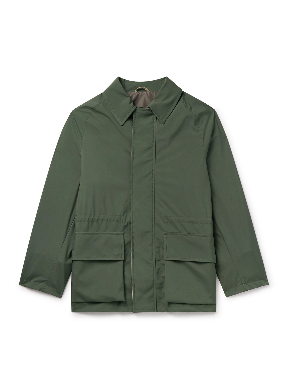 Saman Amel City Nylon Jacket In Green