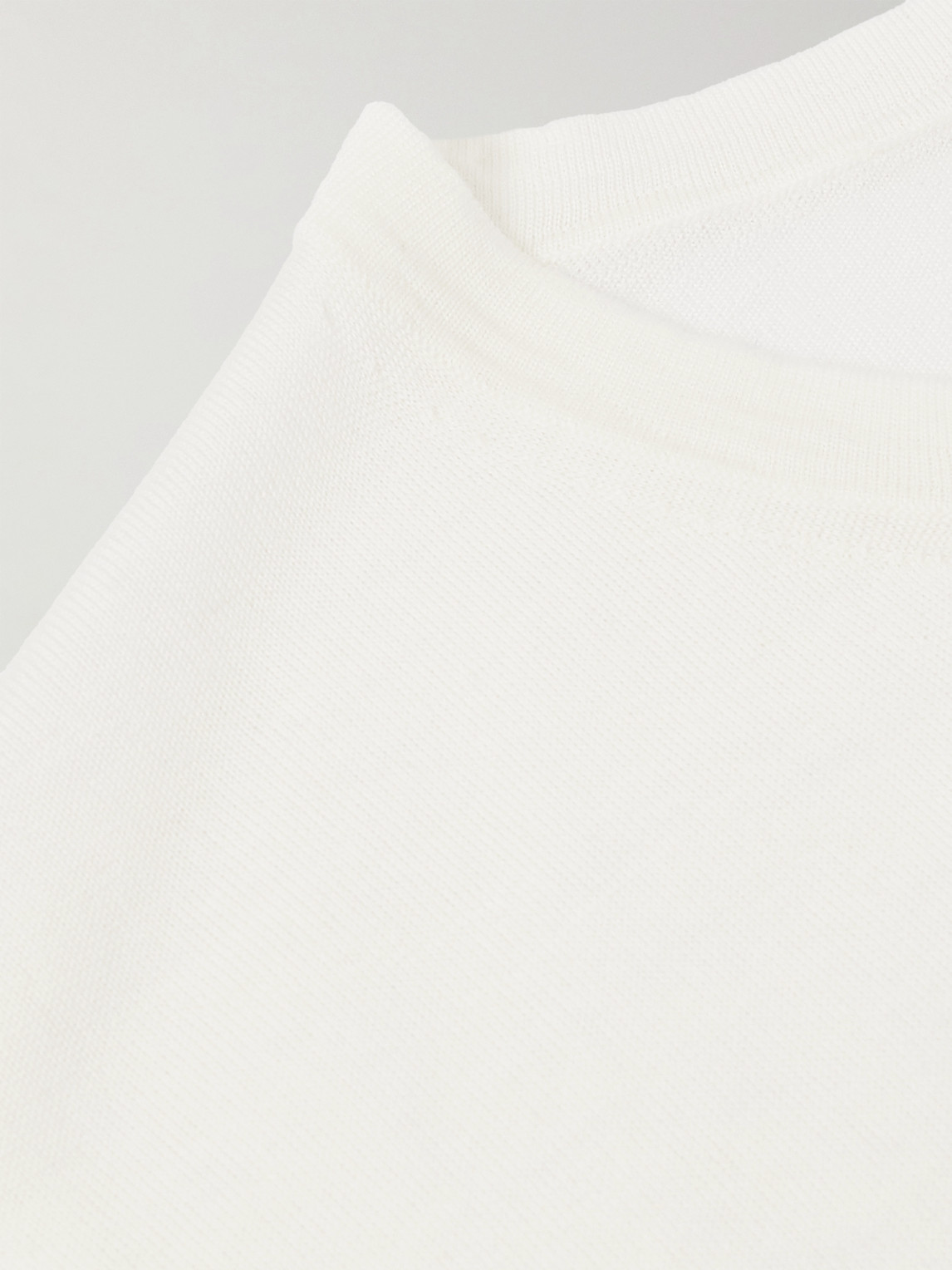 Saman Amel Wool T-shirt In White