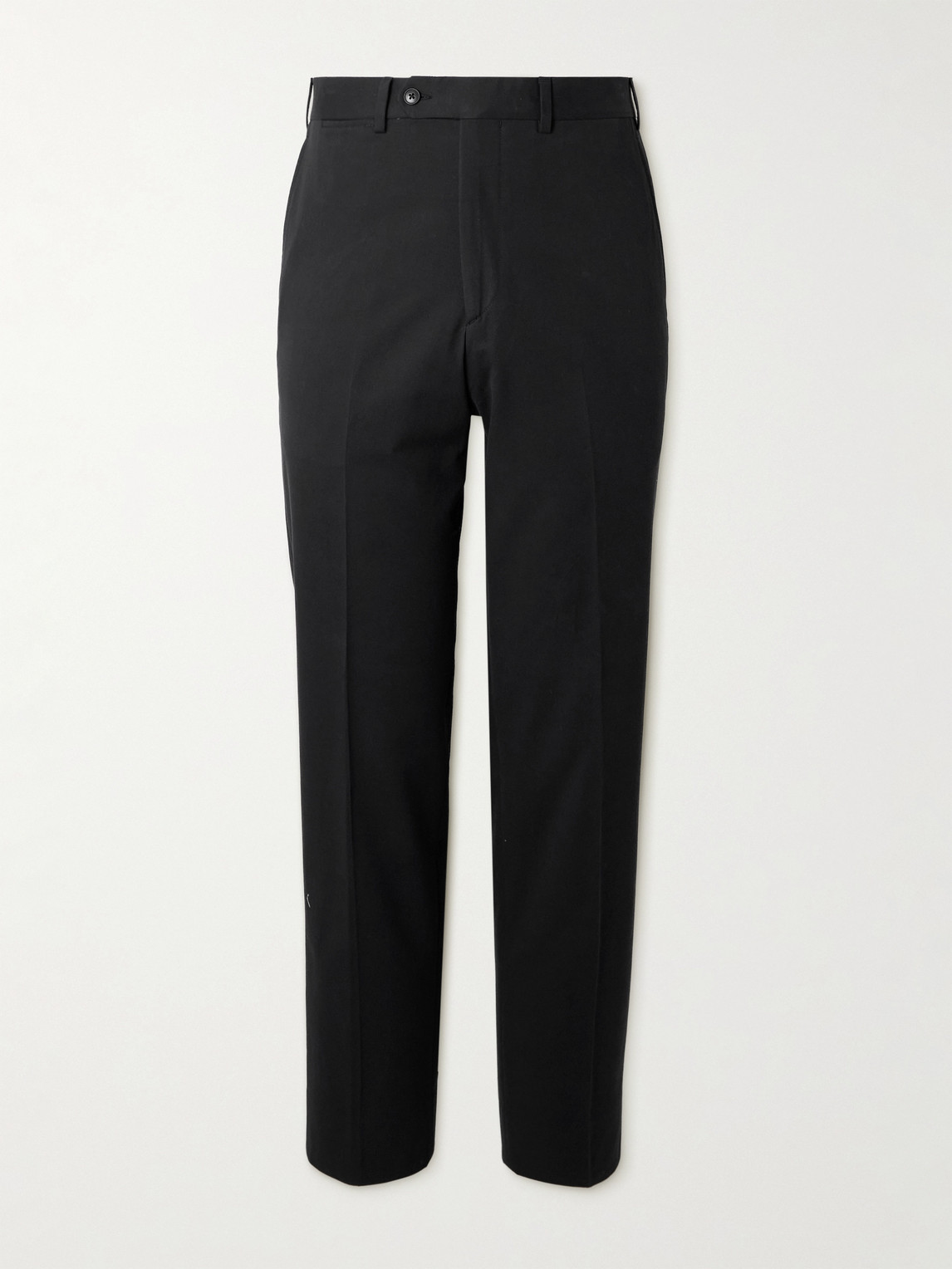Saman Amel Straight-Leg Cotton-Blend Trousers - Men