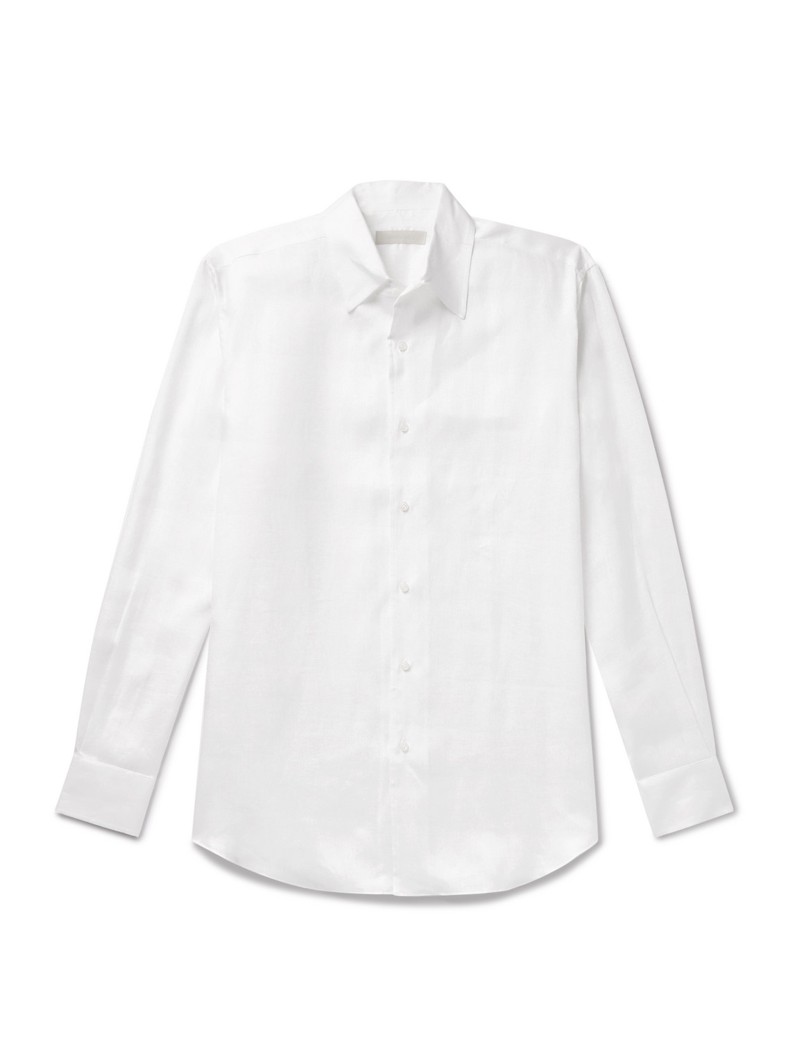 Saman Amel Linen Shirt In White