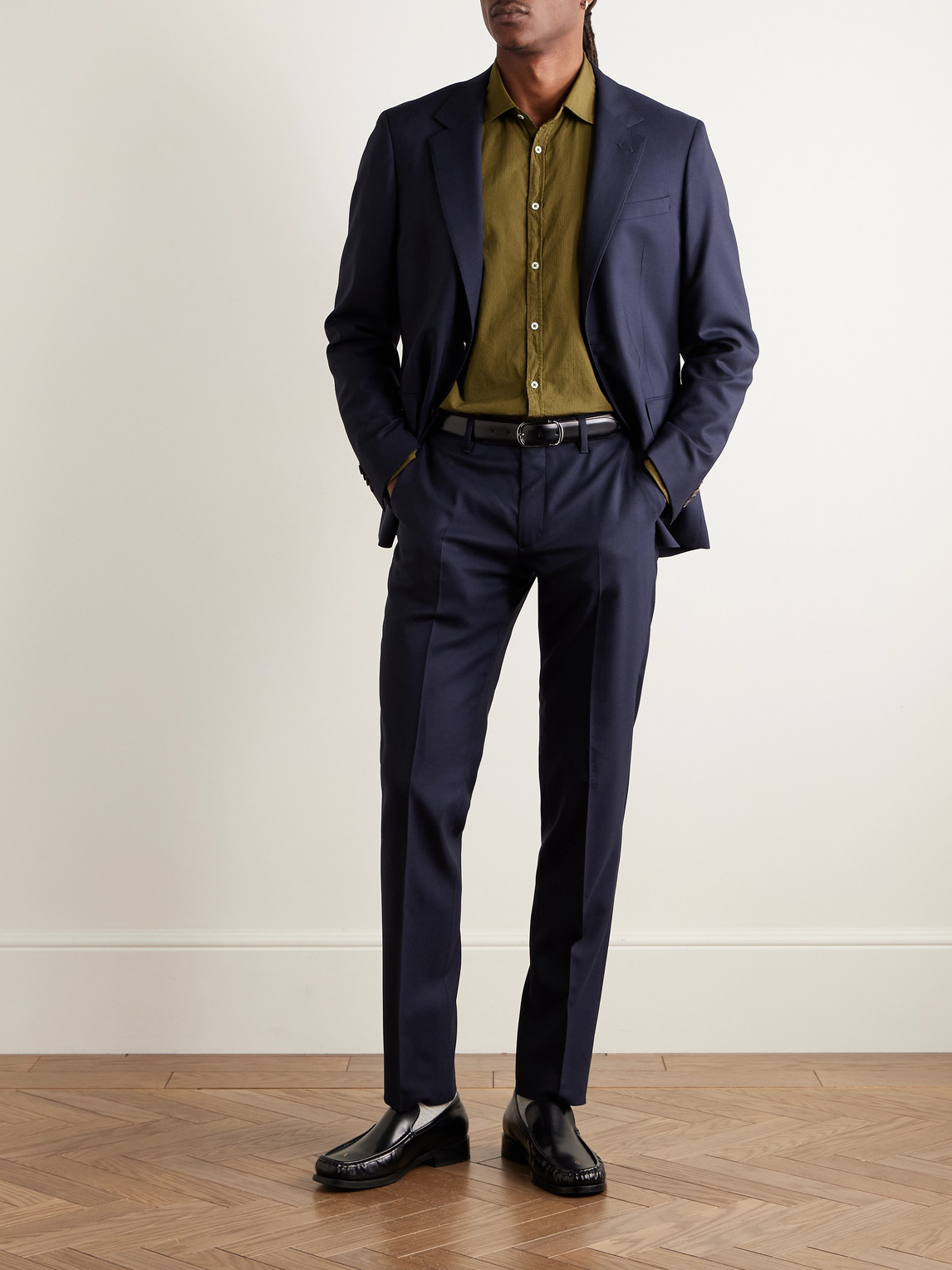 Mr P. - Slim-Fit Wool Suit Jacket