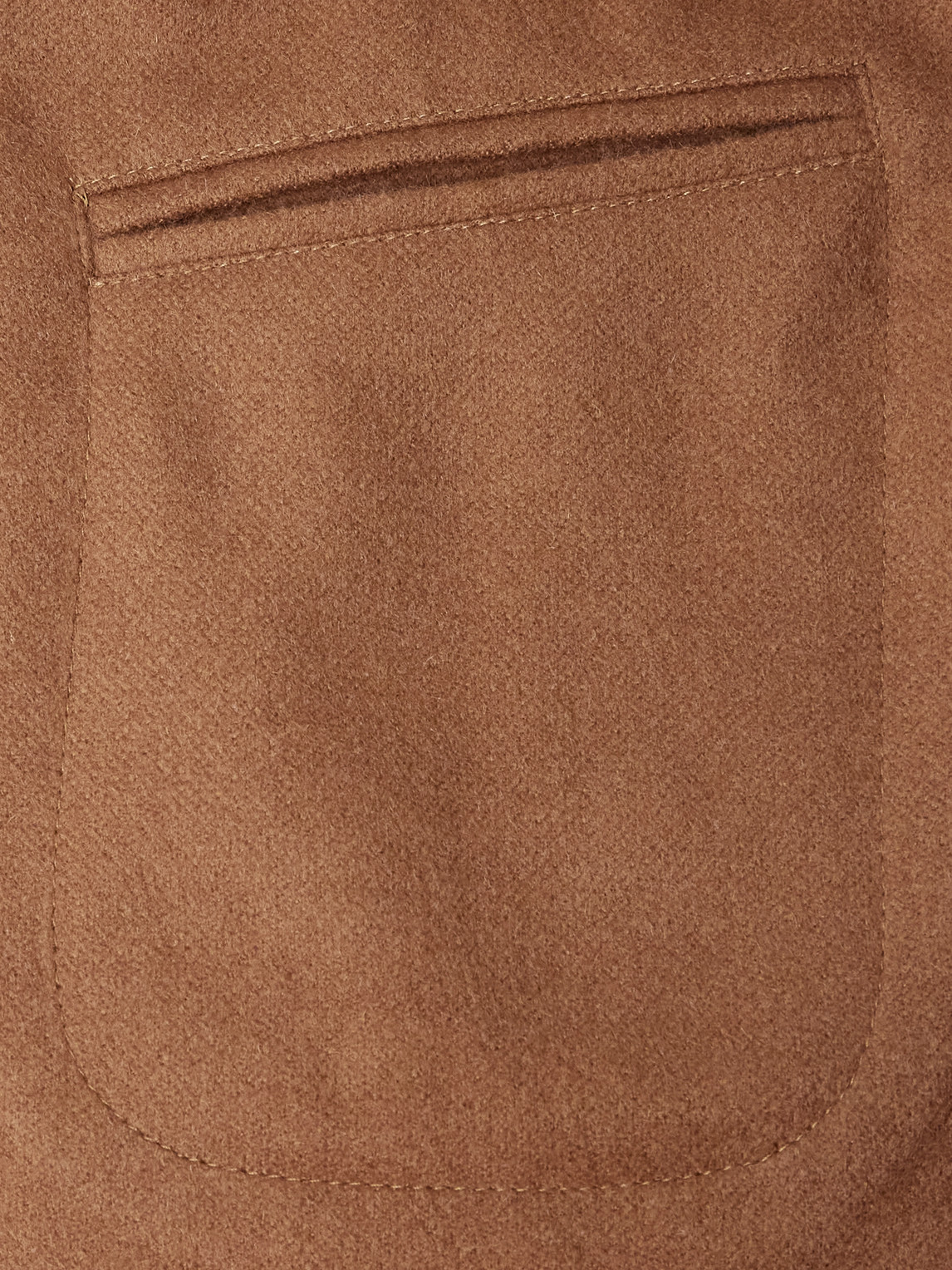 Stòffa Double-breasted Camel Hair Blazer In Brown