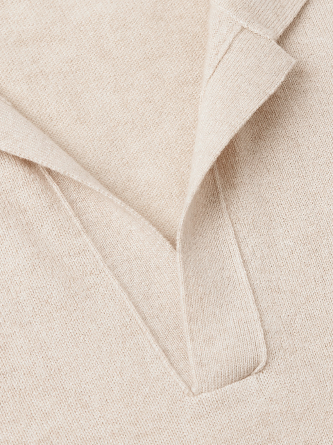  Stòffa - Cashmere Polo Shirt - Men - Neutrals - It 54 