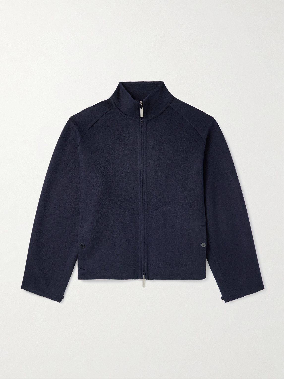 Stòffa Cashmere Blouson Jacket In Blue