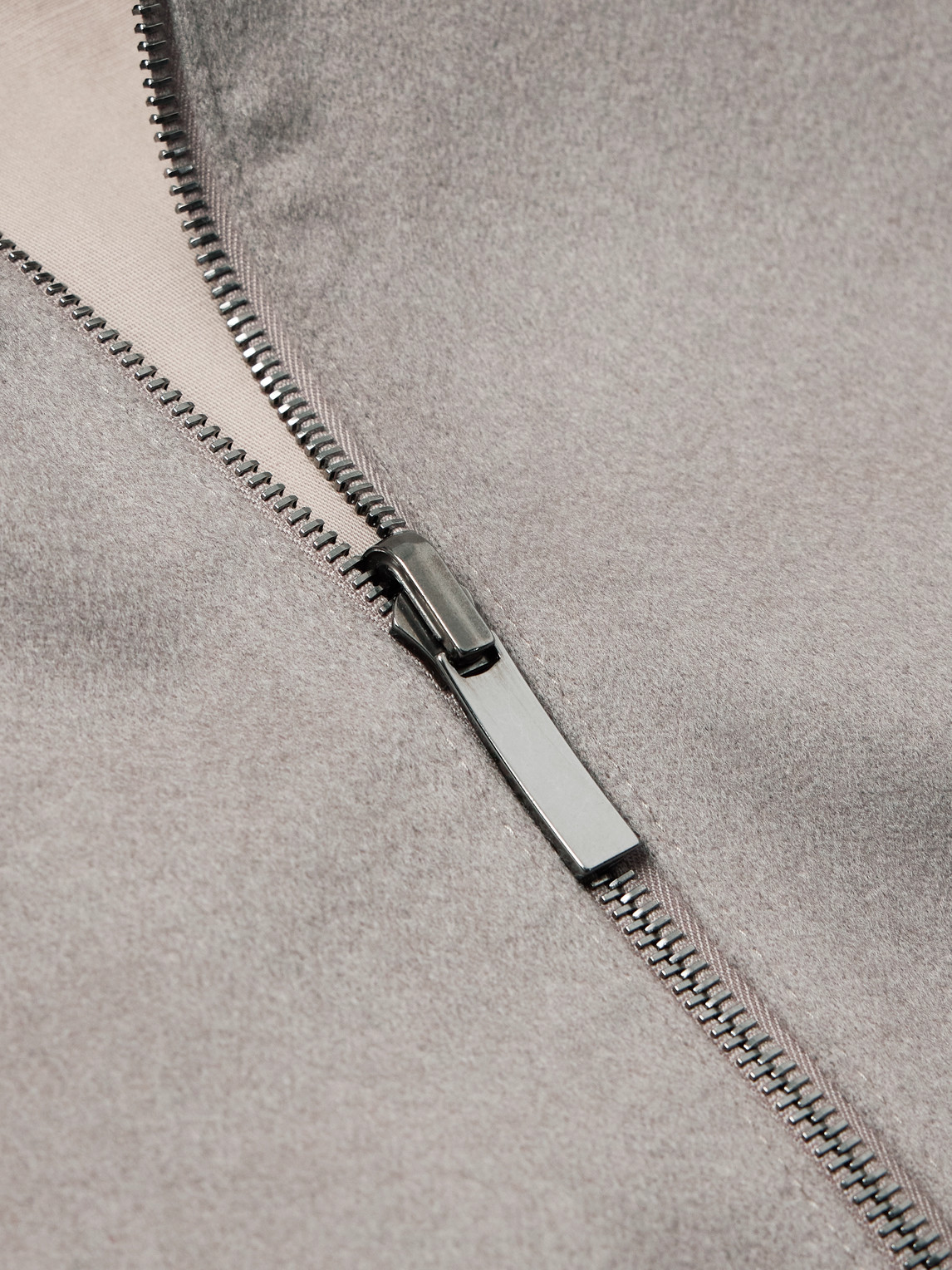 Stòffa Reversible Brushed-cashmere Bomber Jacket In Gray
