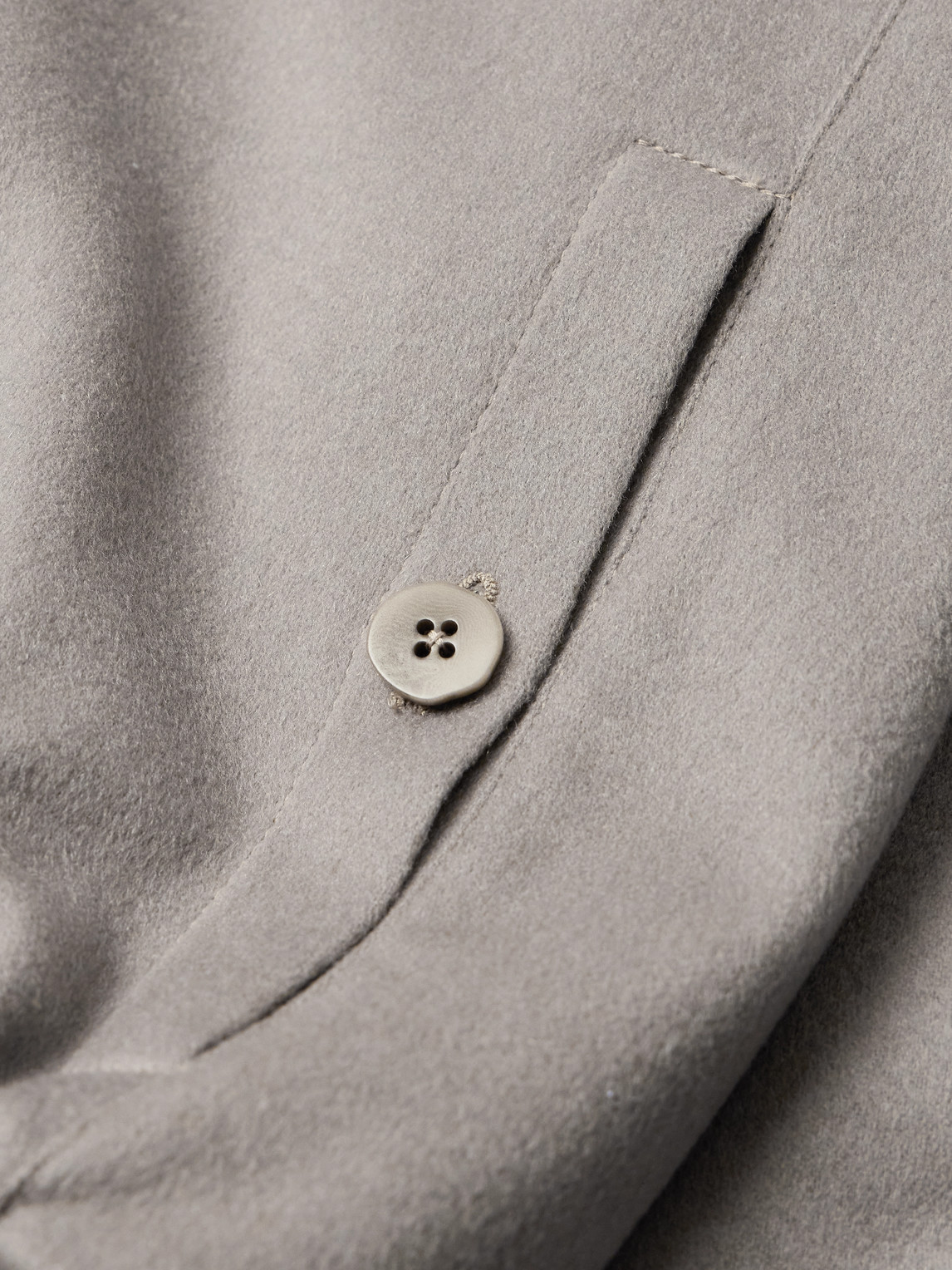 Stòffa Reversible Brushed-cashmere Bomber Jacket In Gray