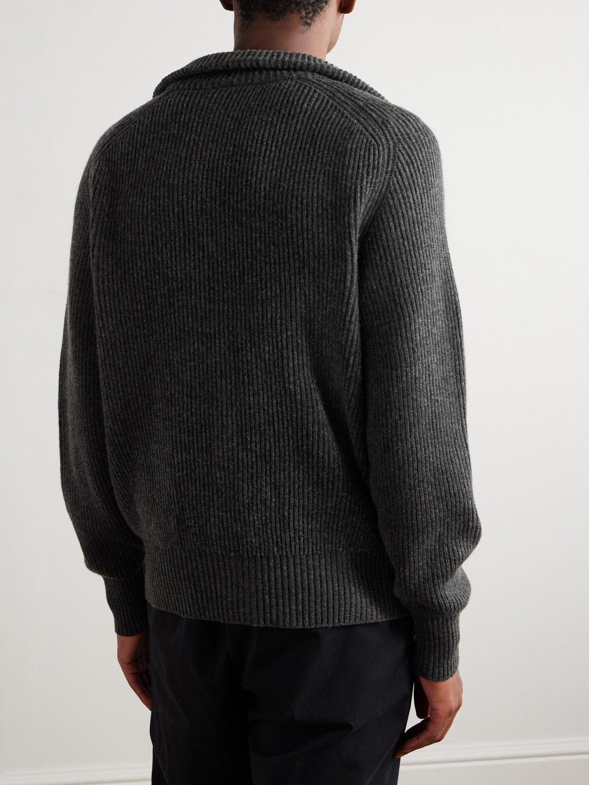  Stòffa - Ribbed Cashmere Cardigan - Men - Gray - It 46 