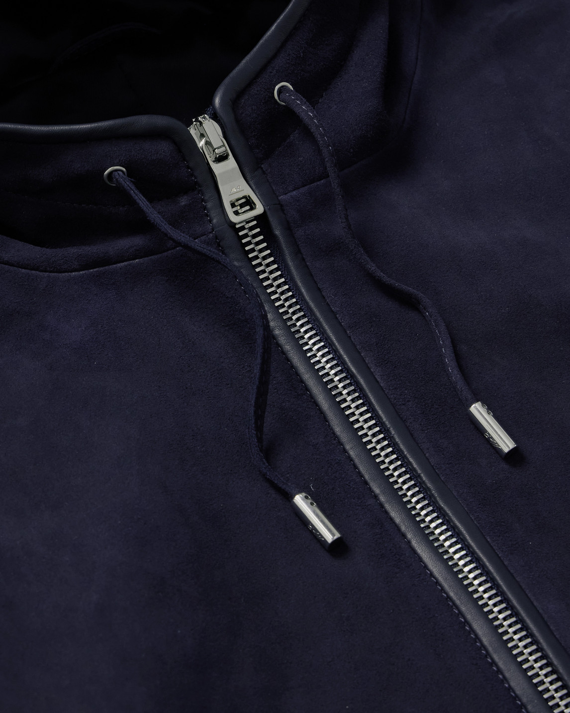 Mr P. - Suede Hoodie