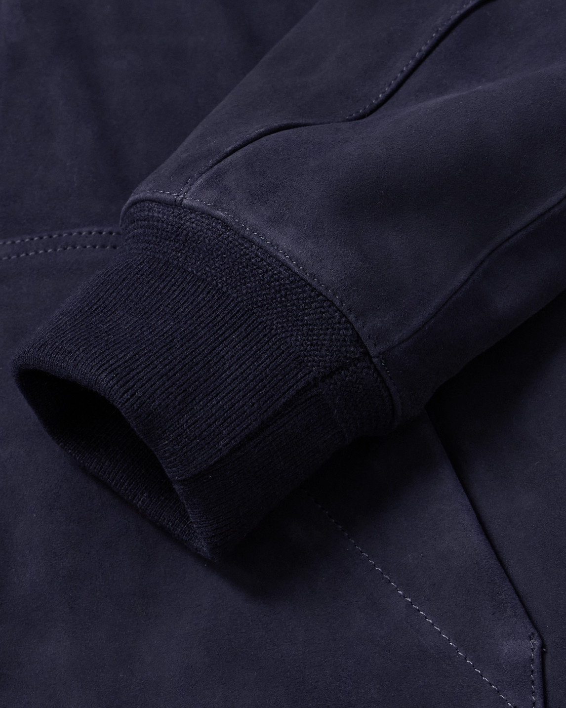 Mr P. - Suede Hoodie