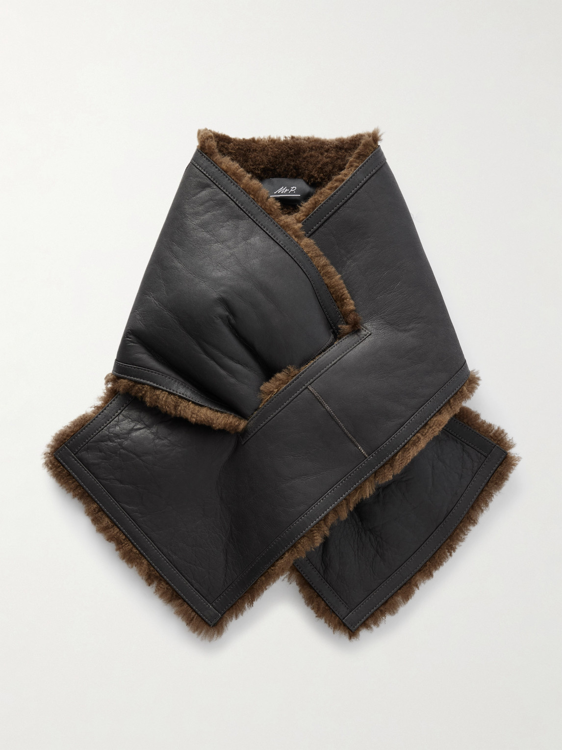 MR P. Shearling Scarf - Men