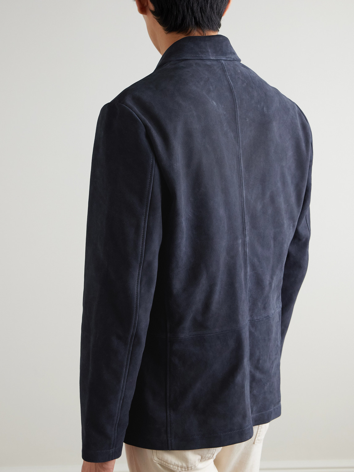 Mr P. - Suede Suit Jacket