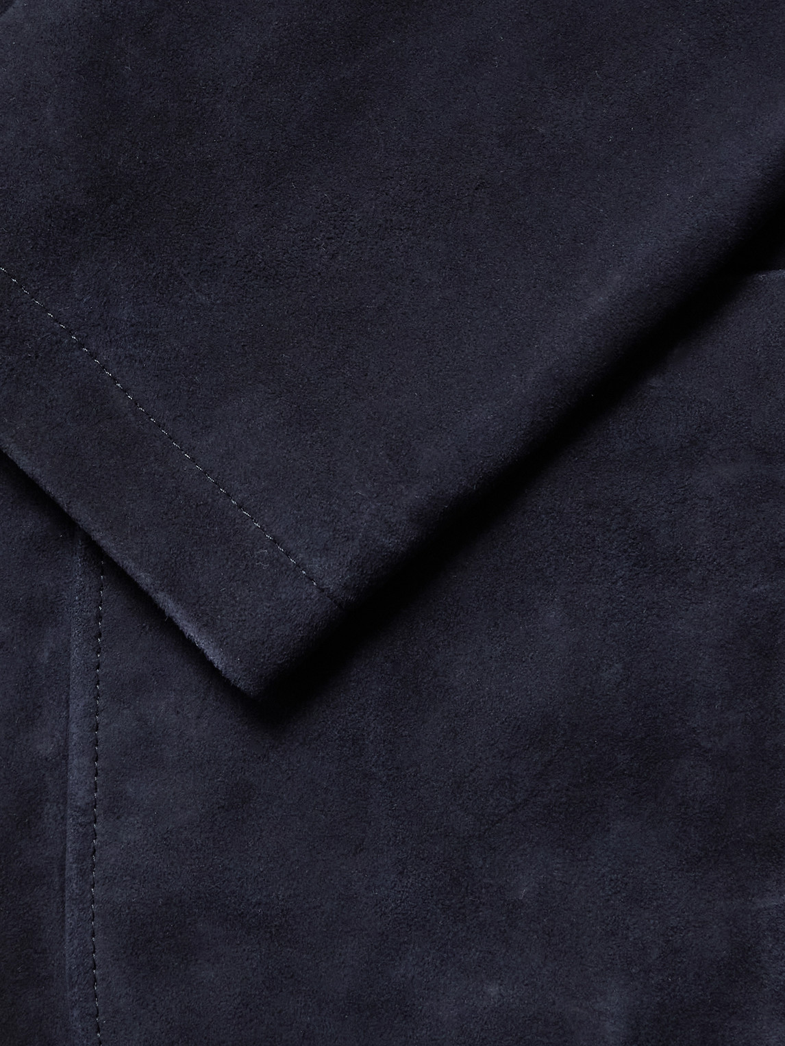 Mr P. - Suede Suit Jacket