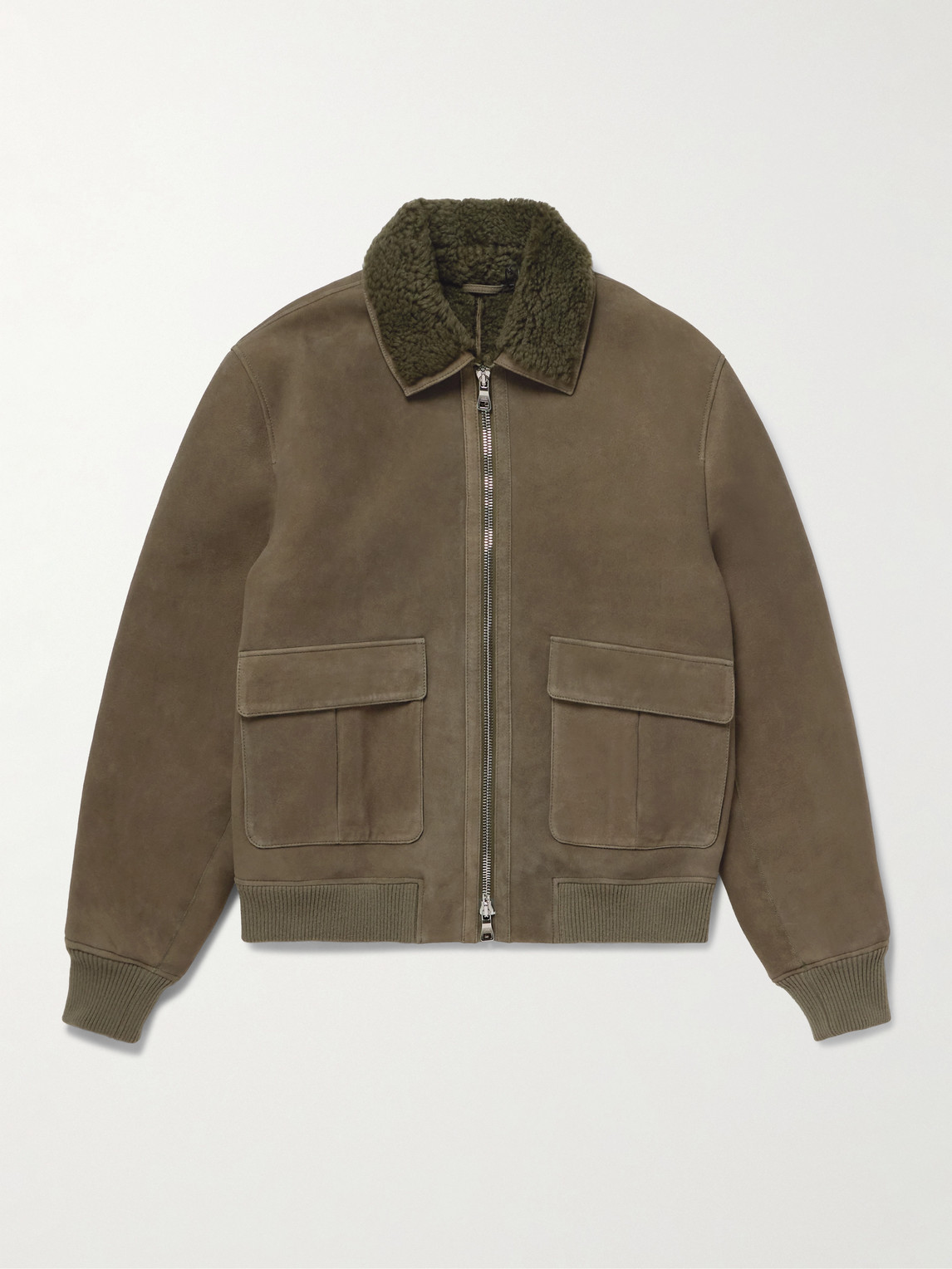 MR P. Shearling Bomber Jacket - Men