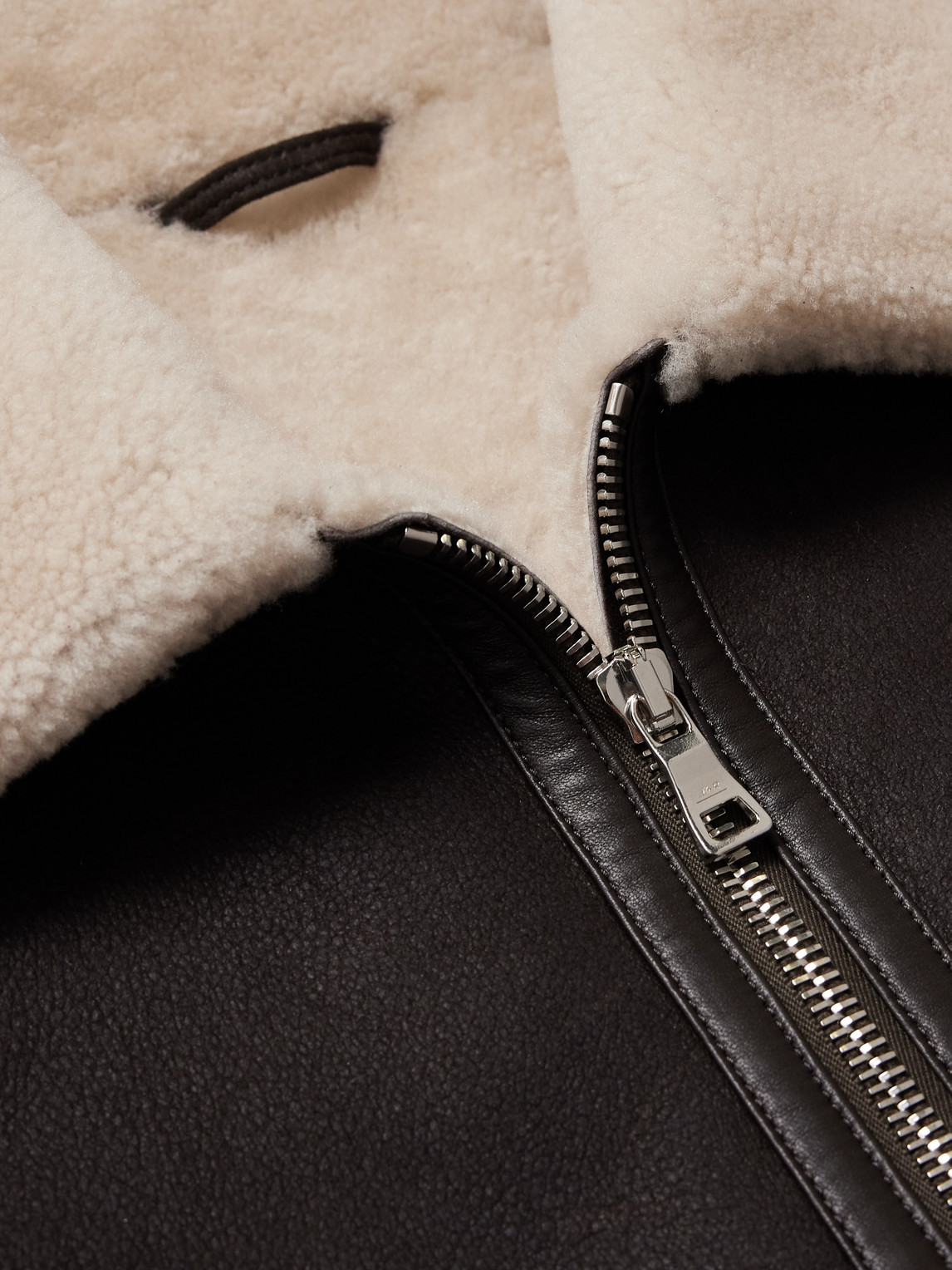 Mr P. - Shearling Bomber Jacket