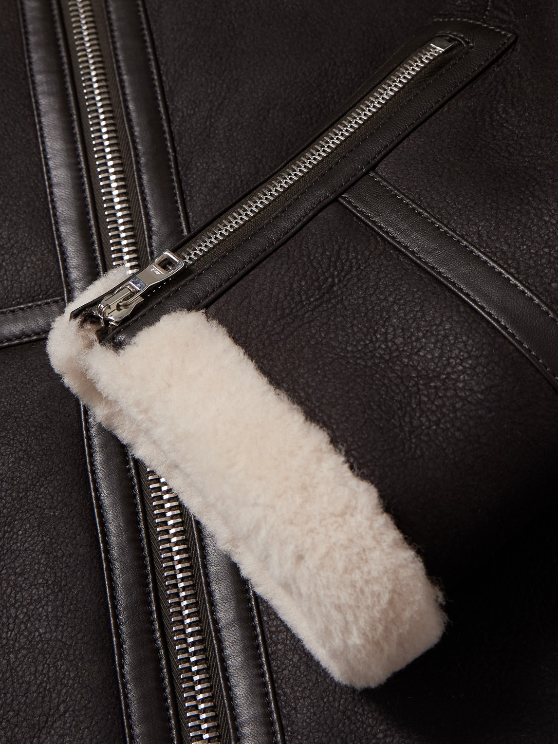 Mr P. - Shearling Bomber Jacket