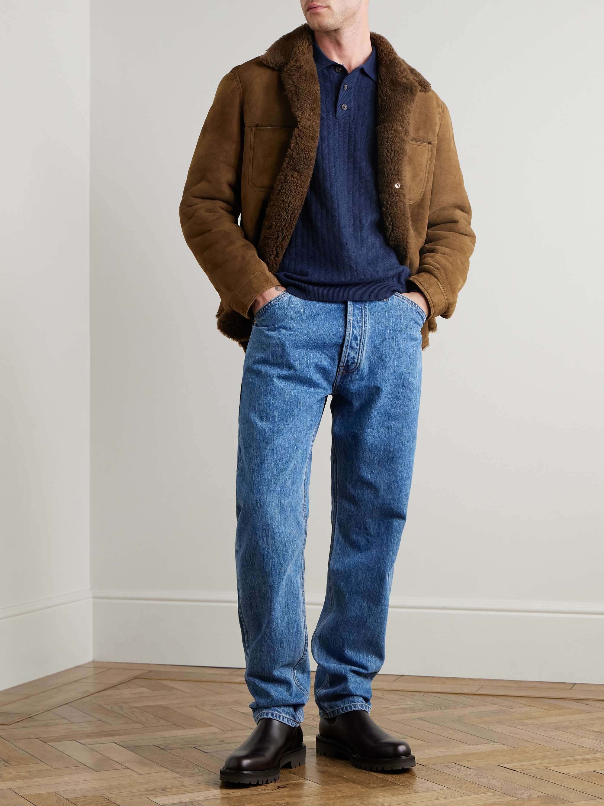 Polo Ralph Lauren ジャケット aime Leon dore Aimé Leon Dore Canvas Work Jacket (Washed Midnight) SS19