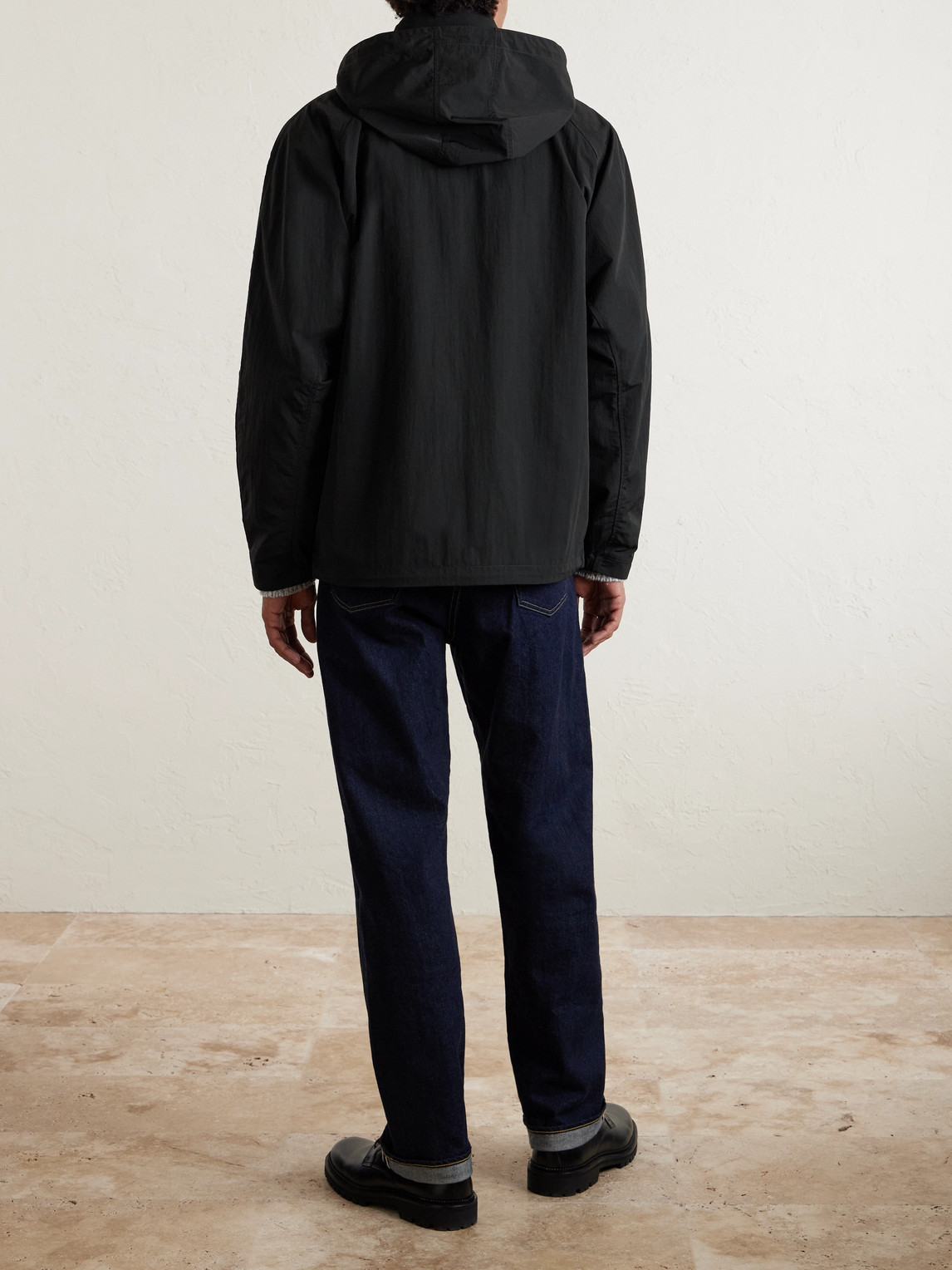 Mr P. - Recycled-Shell Hooded Jacket