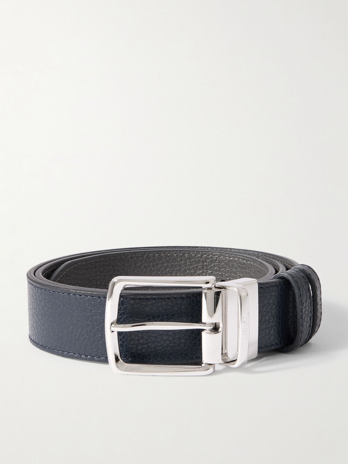 MR P. 3cm Reversible Full-Grain Leather Belt - Men