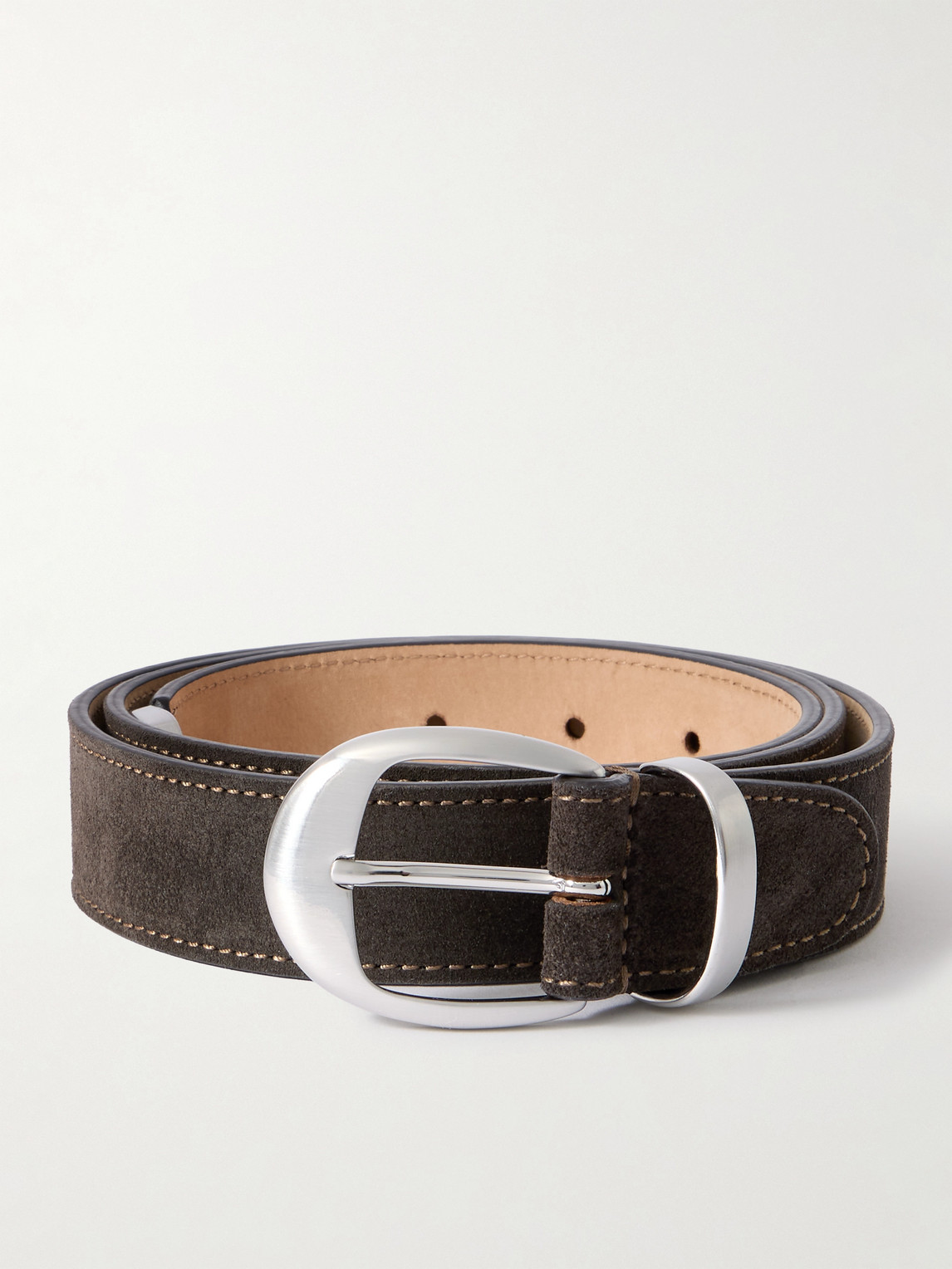 MR P. 3cm Suede Belt - Men