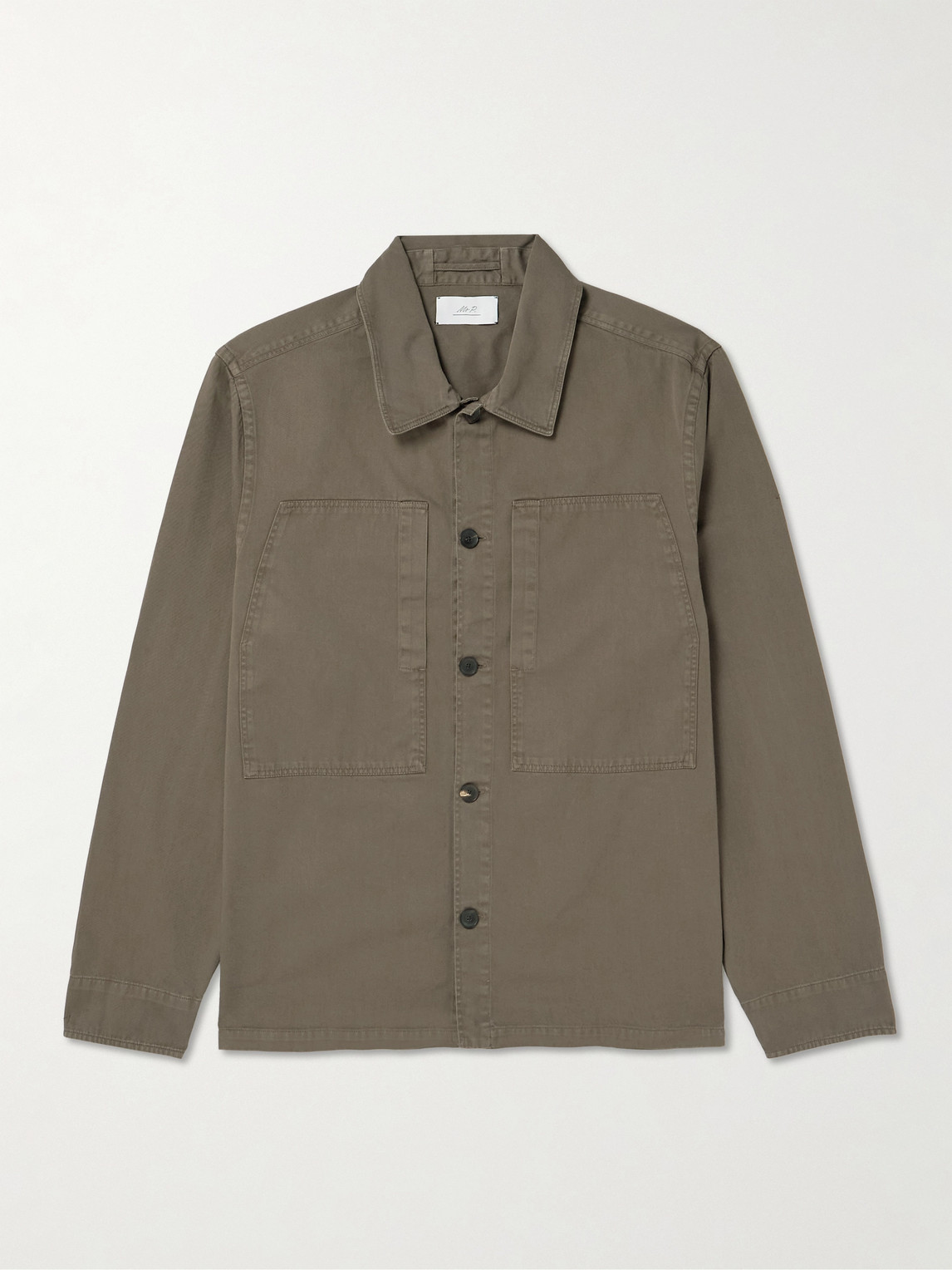 MR P. Oversized Organic Cotton-Twill Overshirt - Men