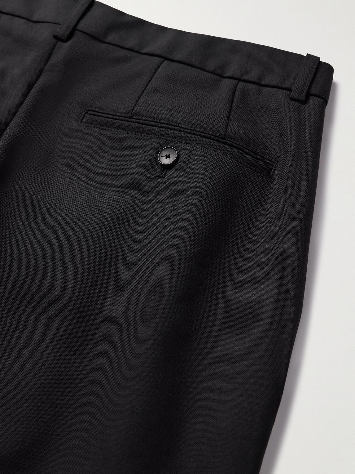 Mr P. - Edward Straight-Leg Pleated Woven Trousers