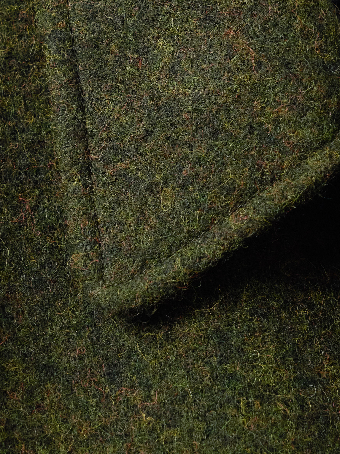 Oliver Spencer Lambeth Wool-blend Felt Field Jacket In Green