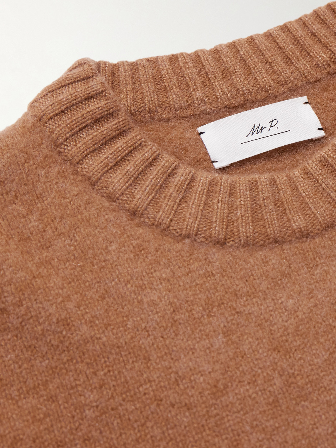 Mr P. - Brushed-Cashmere Sweater