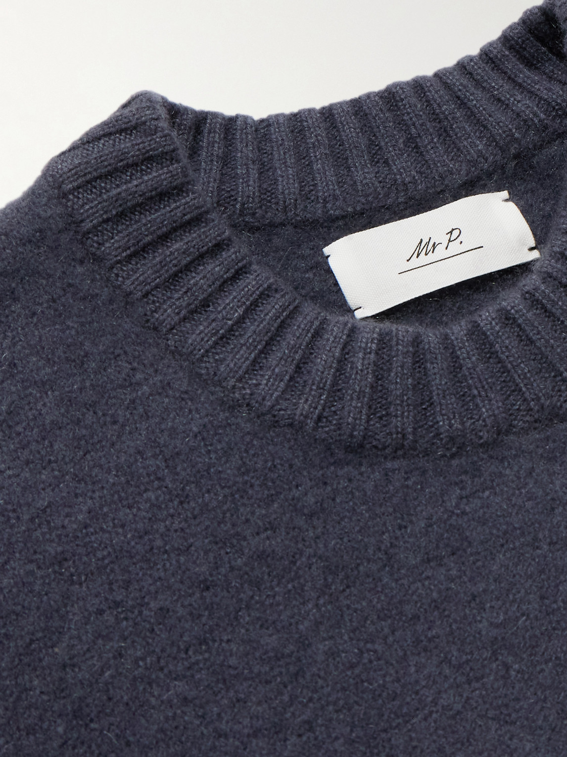 Mr P. - Brushed-Cashmere Sweater