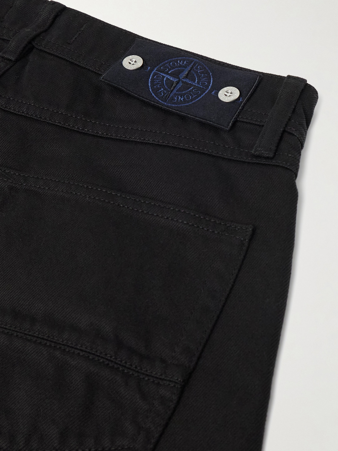 Denim Straight-Leg Jeans