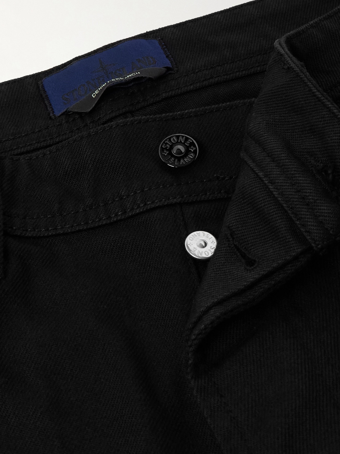 Denim Straight-Leg Jeans