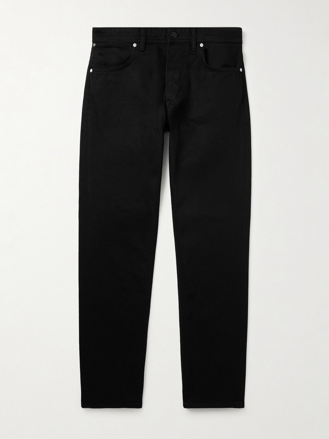 Denim Straight-Leg Jeans